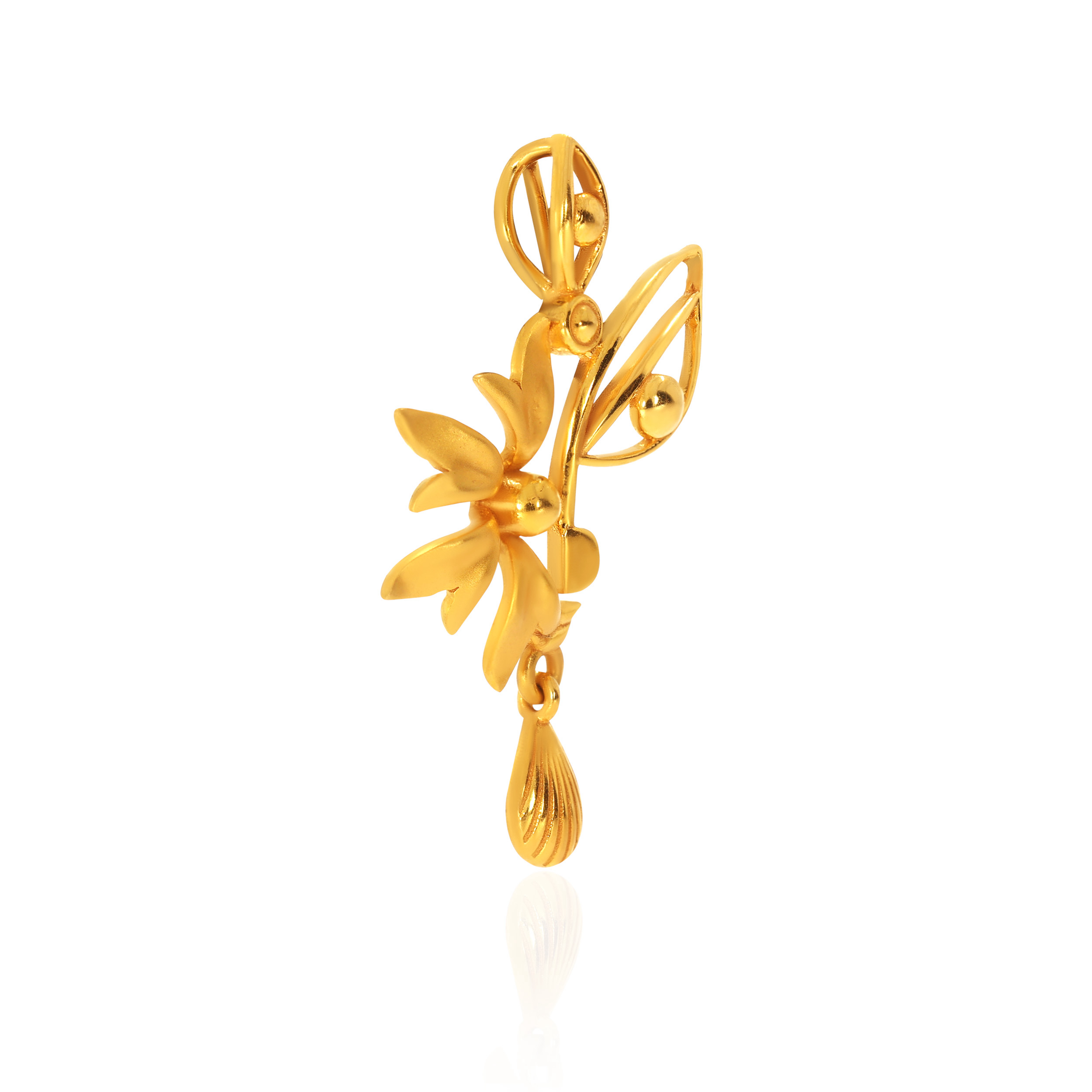 22K Yellow Gold Pendant-GPN-SAD0005730 - Senco Gold and Diamonds