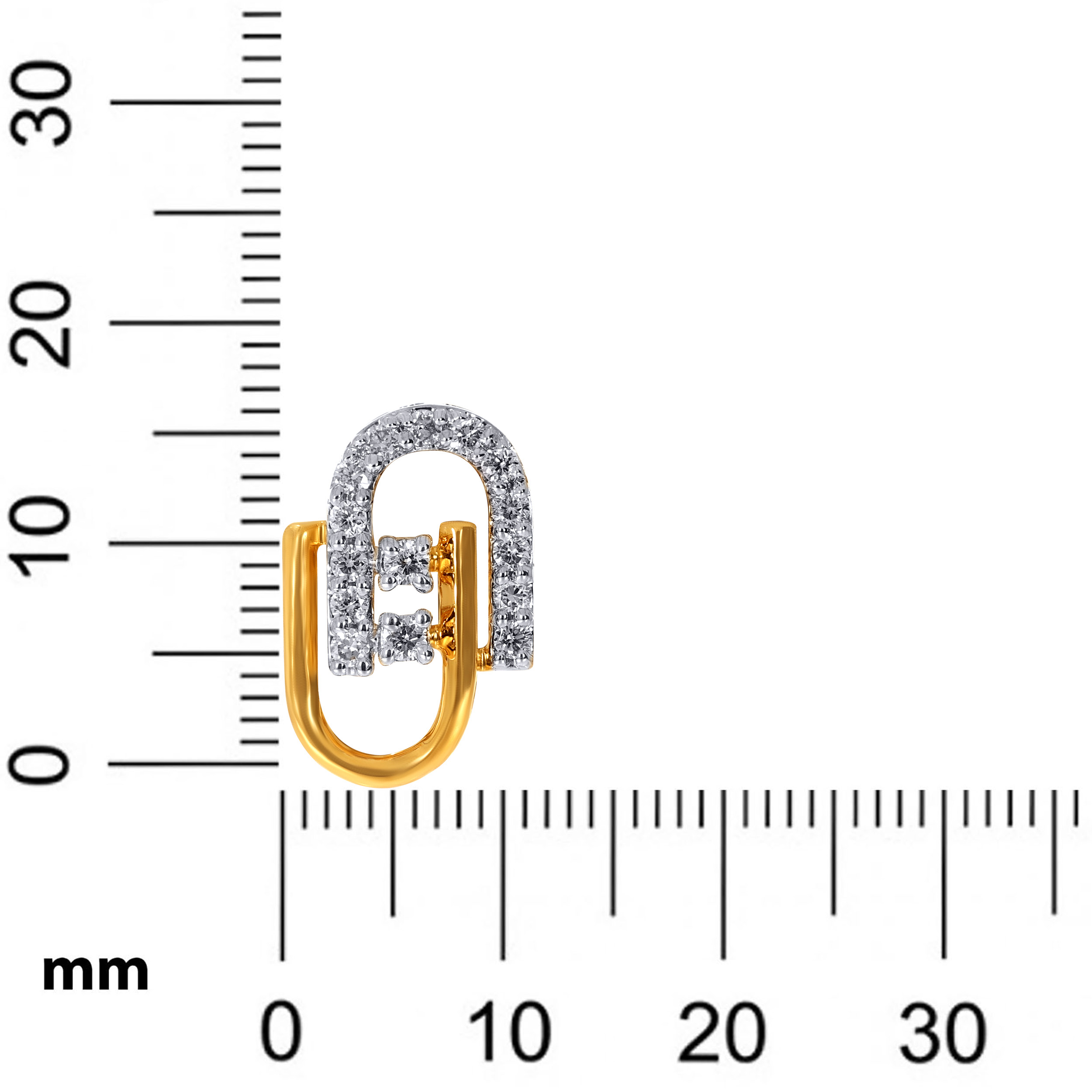 14K Yellow Gold Diamond Studs Earrings-DT-D000748774 - Senco Gold and Diamonds