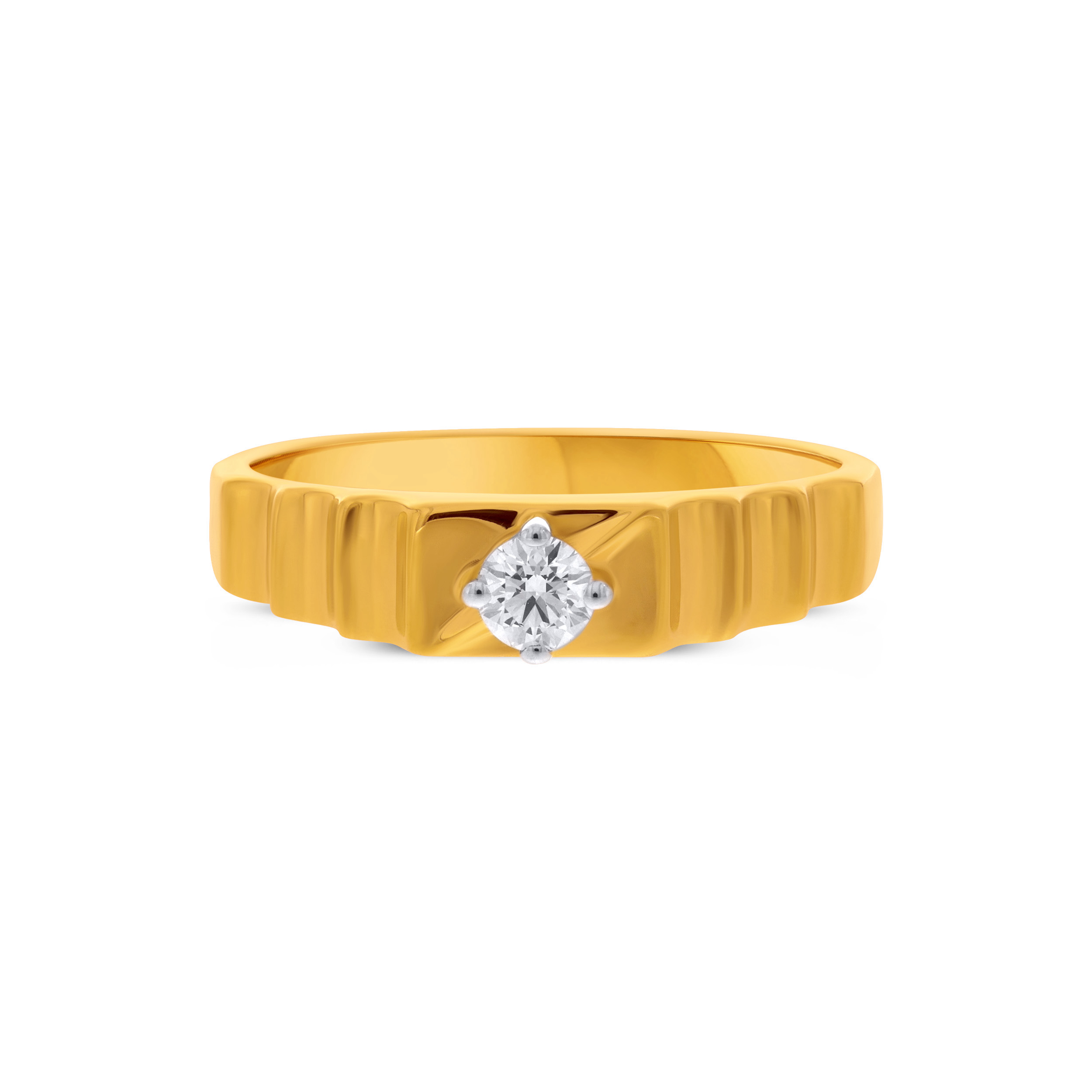 Imperium Men's Solitaire Diamond Ring - Senco Gold and Diamonds
