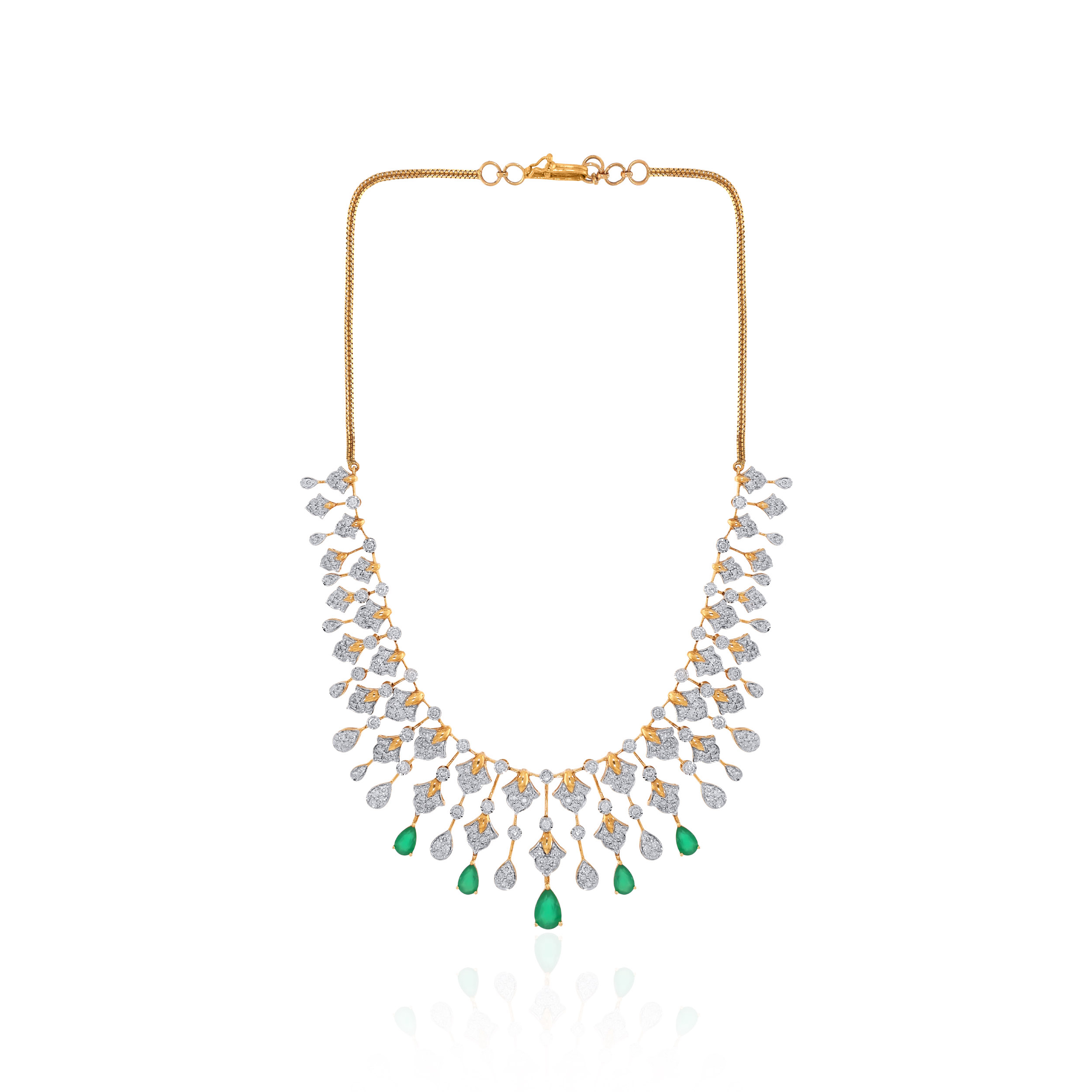 Majestic Drops Diamond Necklace - Senco Gold and Diamonds