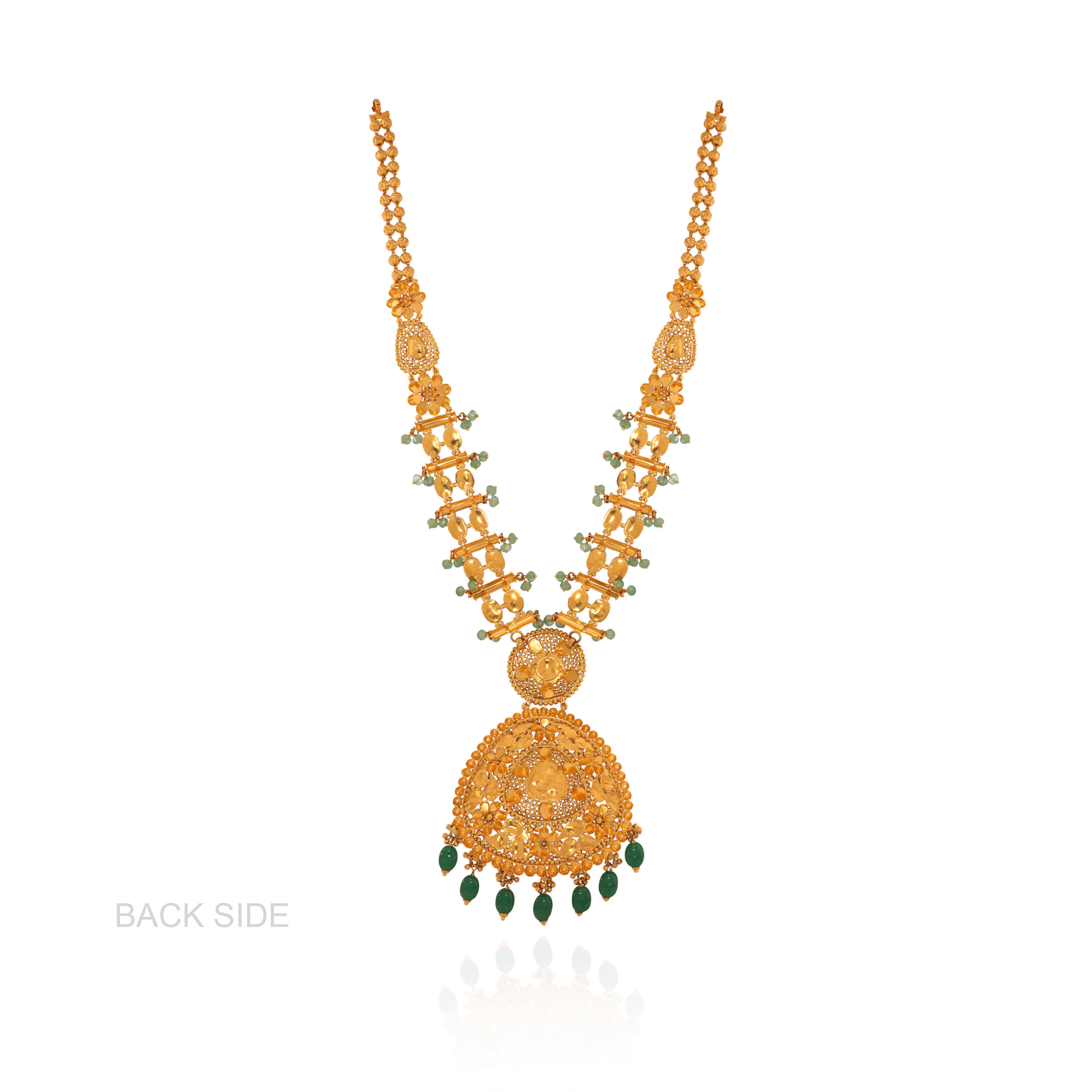 Royal Radiance Kundan Gold Necklace - Senco Gold and Diamonds