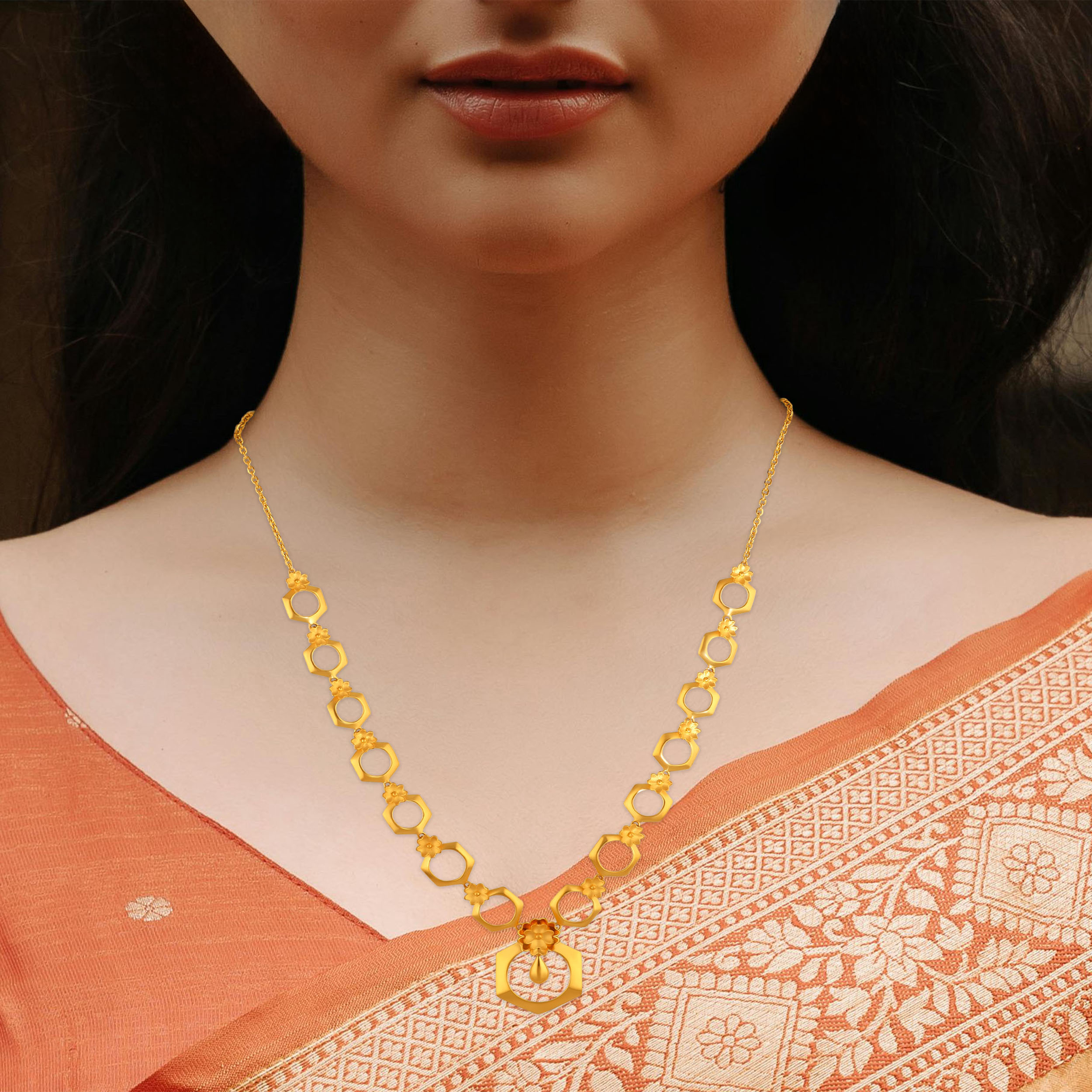 Timeless Gleam Gold Necklace - Senco Gold and Diamonds