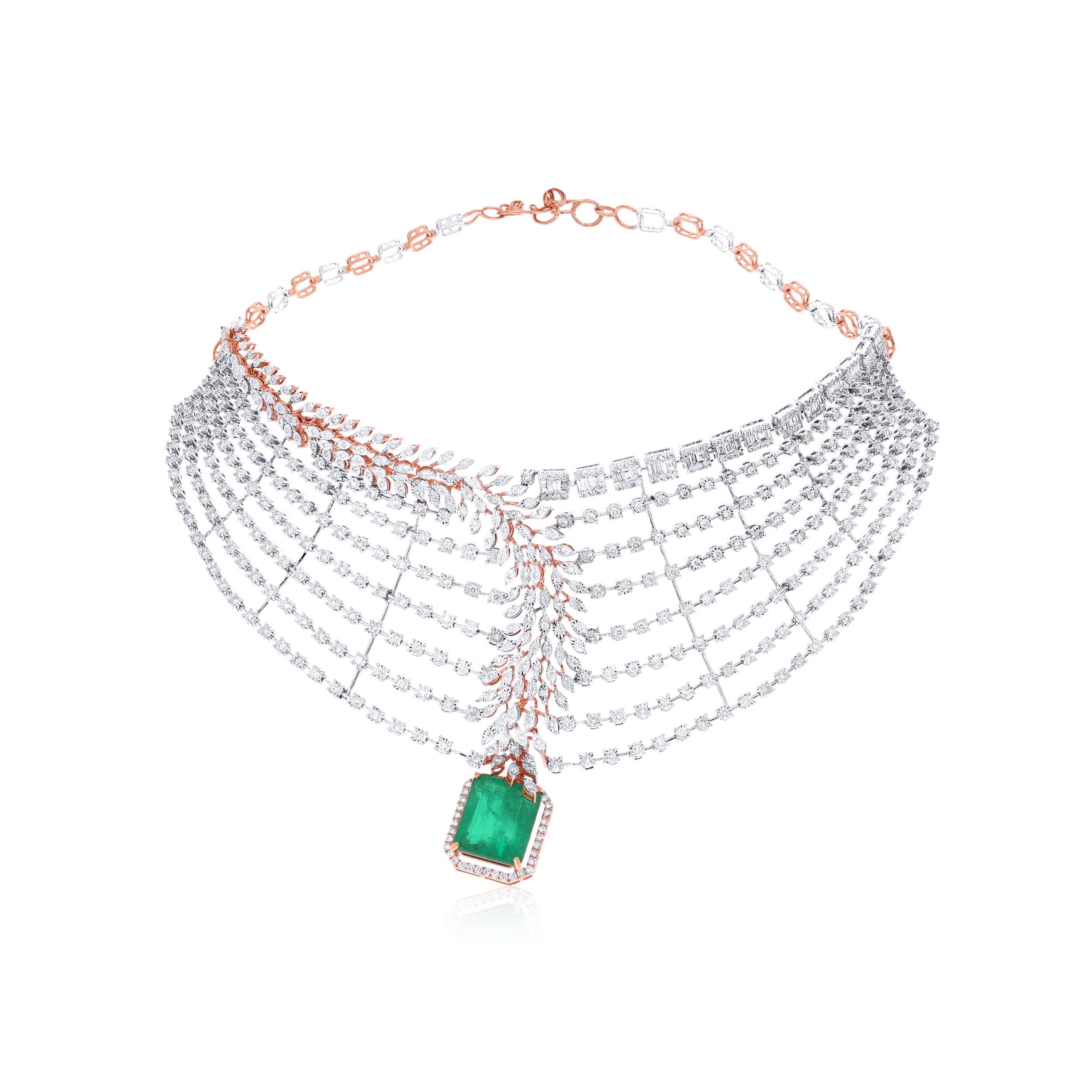 Eternal Treasure Diamond Choker Necklace - Senco Gold and Diamonds