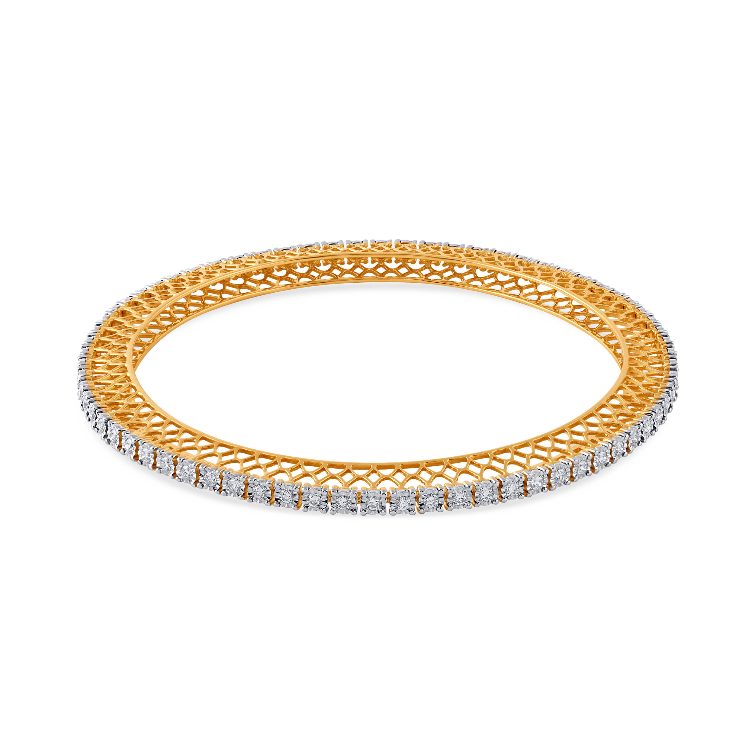 Royal Aura Diamond Churi - Senco Gold and Diamonds