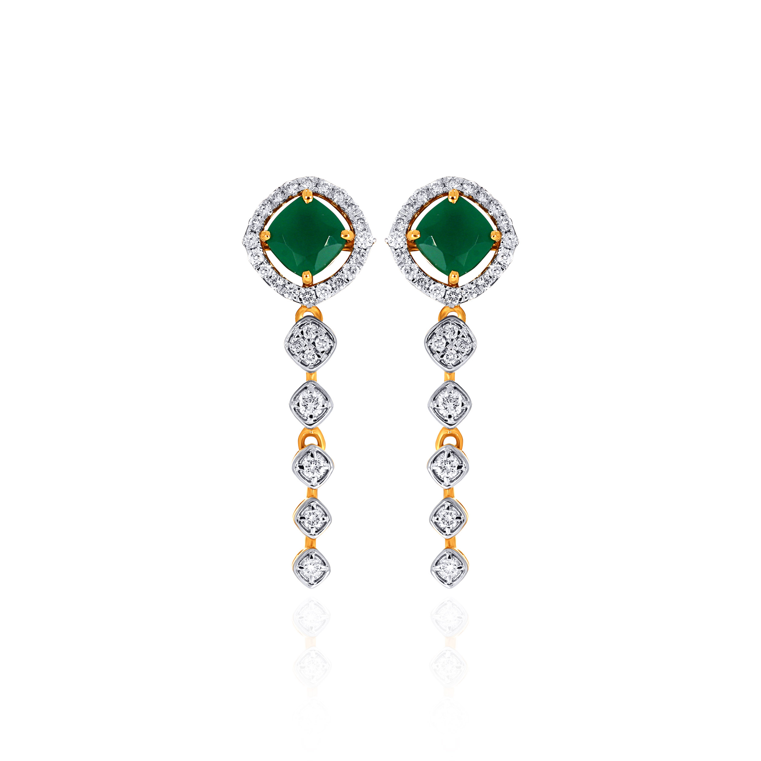 Cocktail Elegance Diamond Earrings - Senco Gold and Diamonds