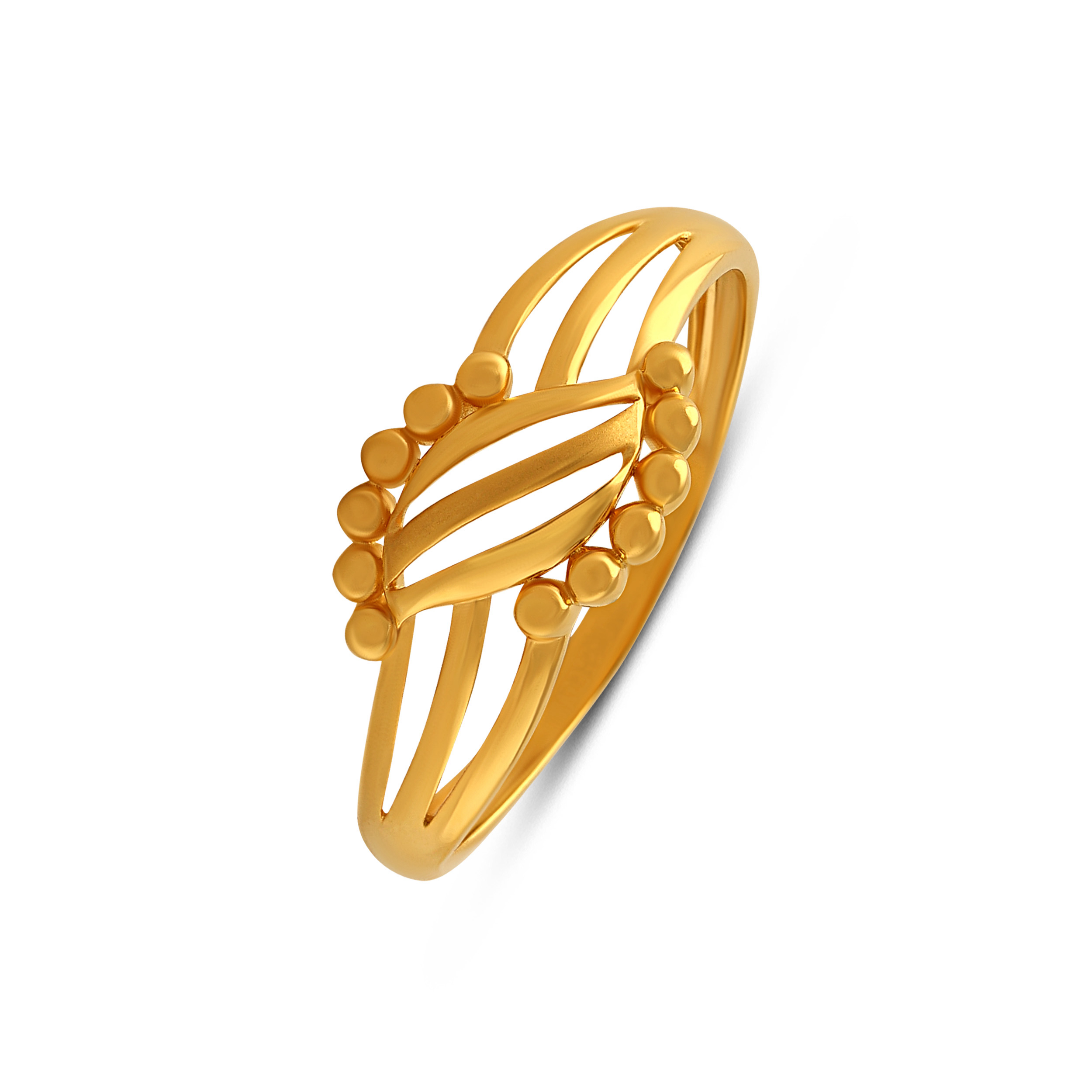 Braided Elegance Gold Ring - Senco Gold and Diamonds