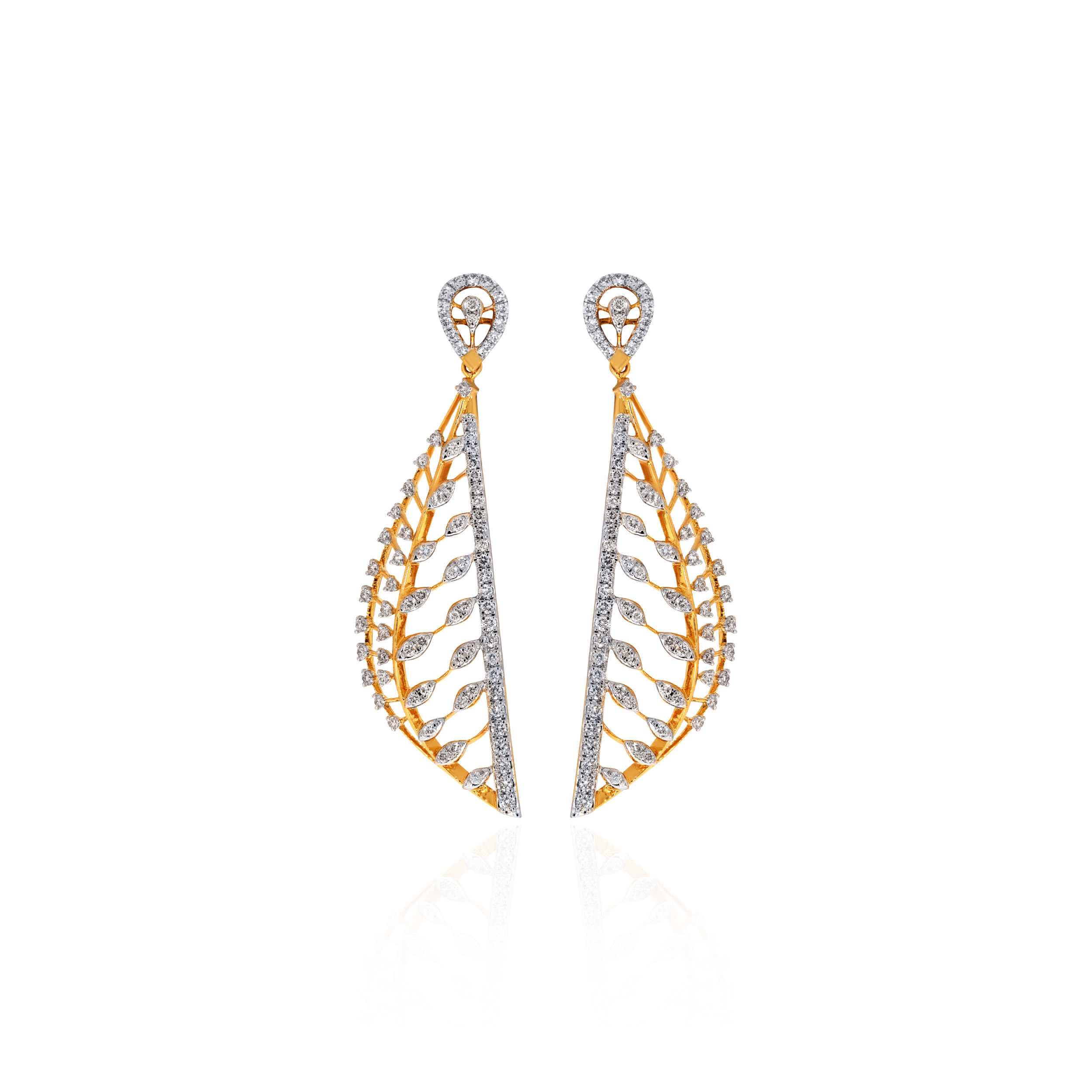 Urban Trendsetter Diamond Earrings - Senco Gold and Diamonds