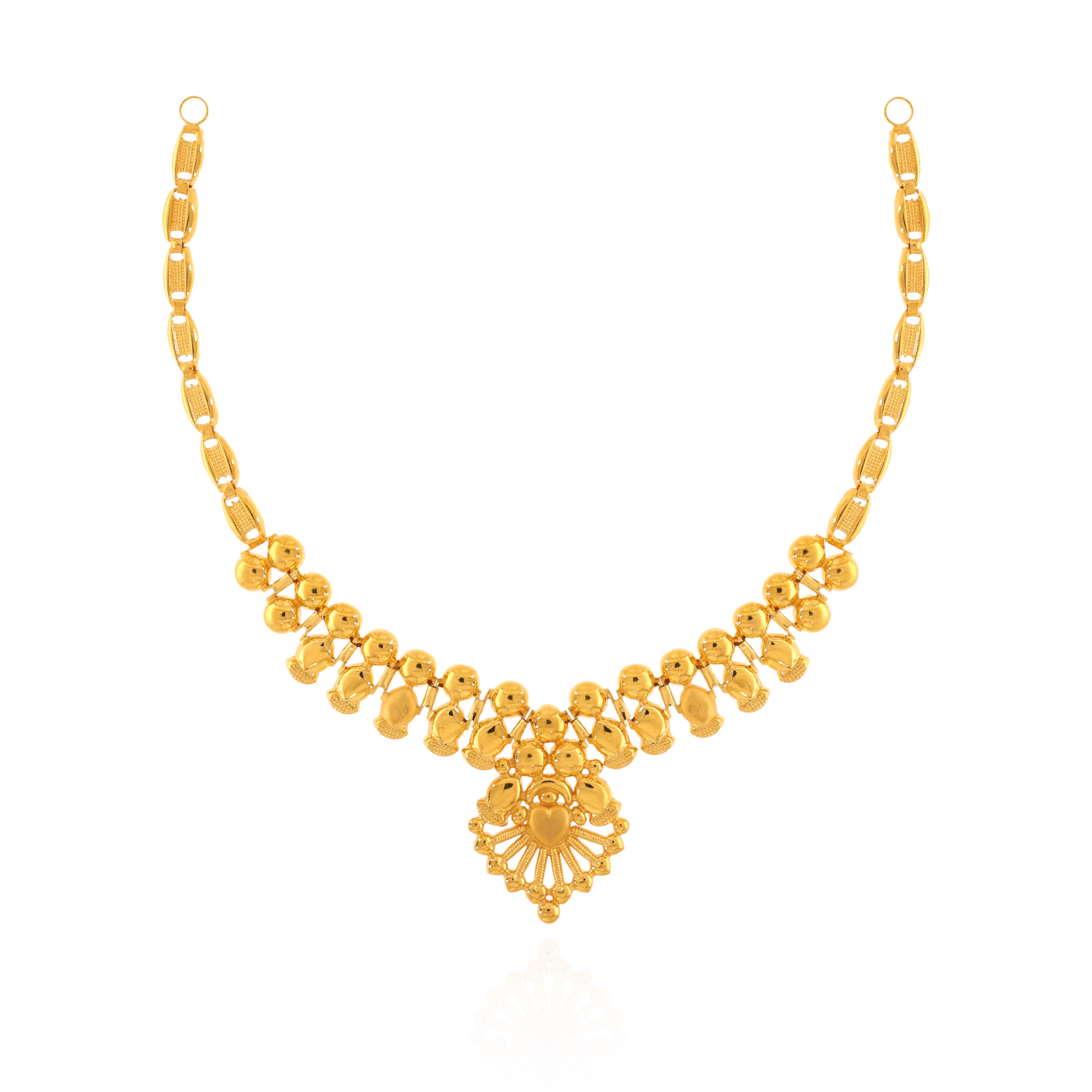 Classic Gilded Gold Necklace - Senco Gold and Diamonds