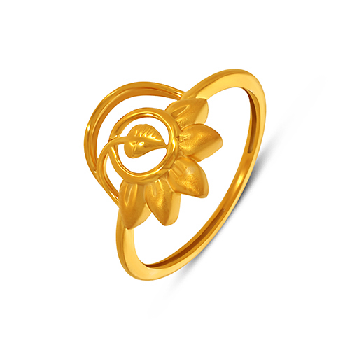 Ornate Botanical Gold Ring - Senco Gold and Diamonds