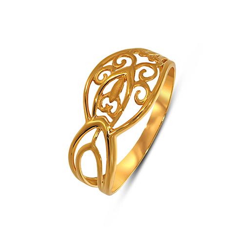 Mirage Filigree Gold Ring - Senco Gold and Diamonds