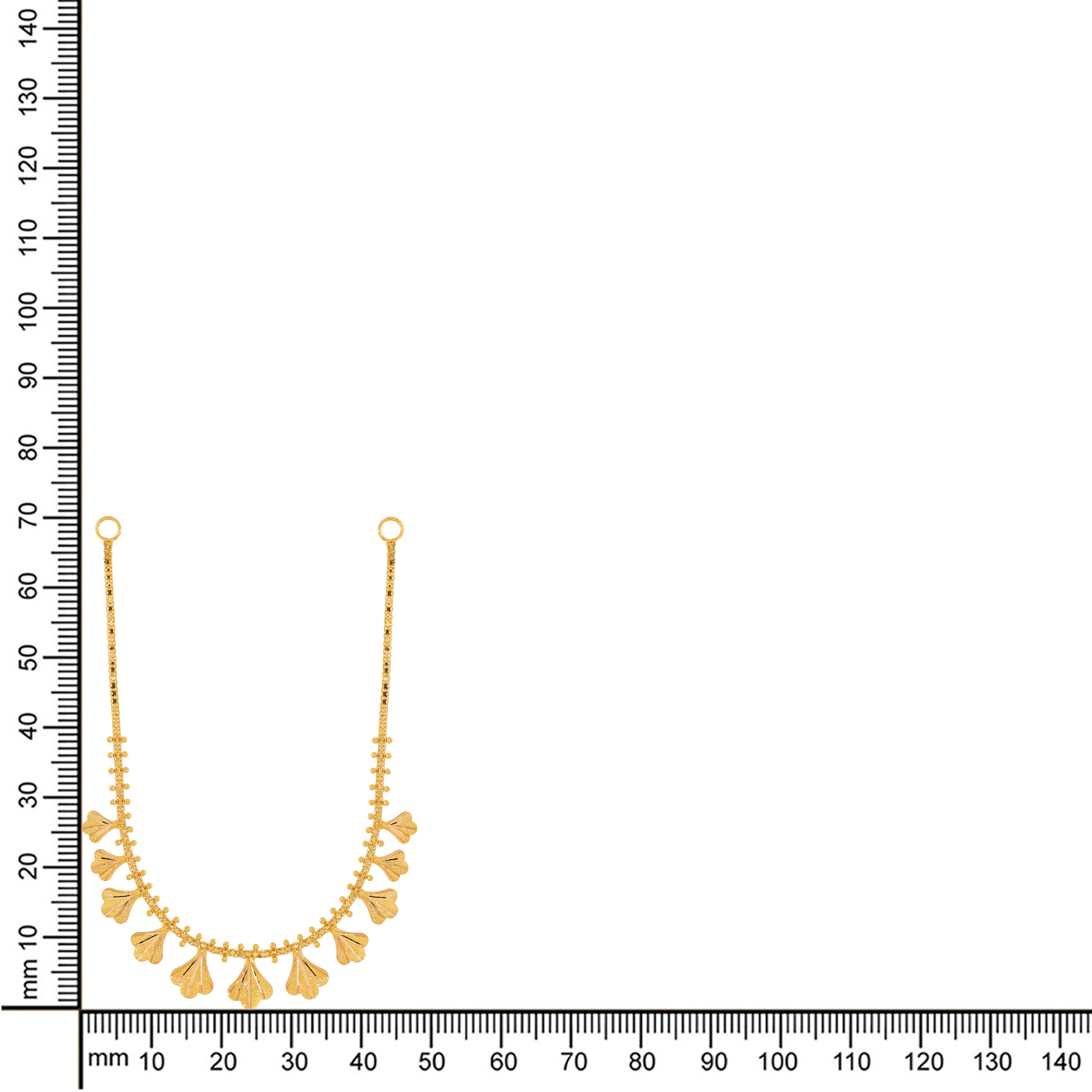 22K Yellow Gold Necklace-GN-D000709921 - Senco Gold and Diamonds