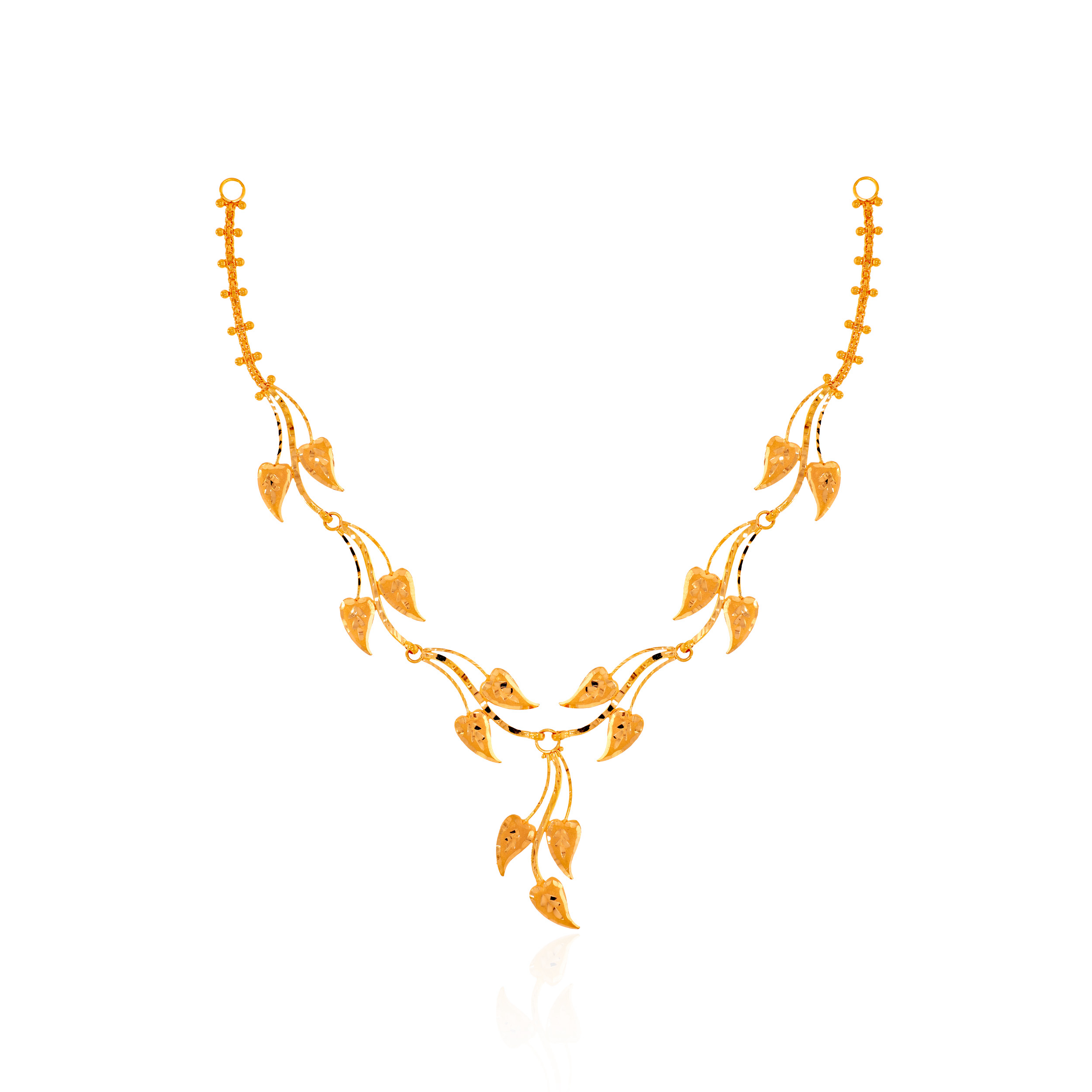Flowing Vine Gold Necklace - Senco Gold and Diamonds