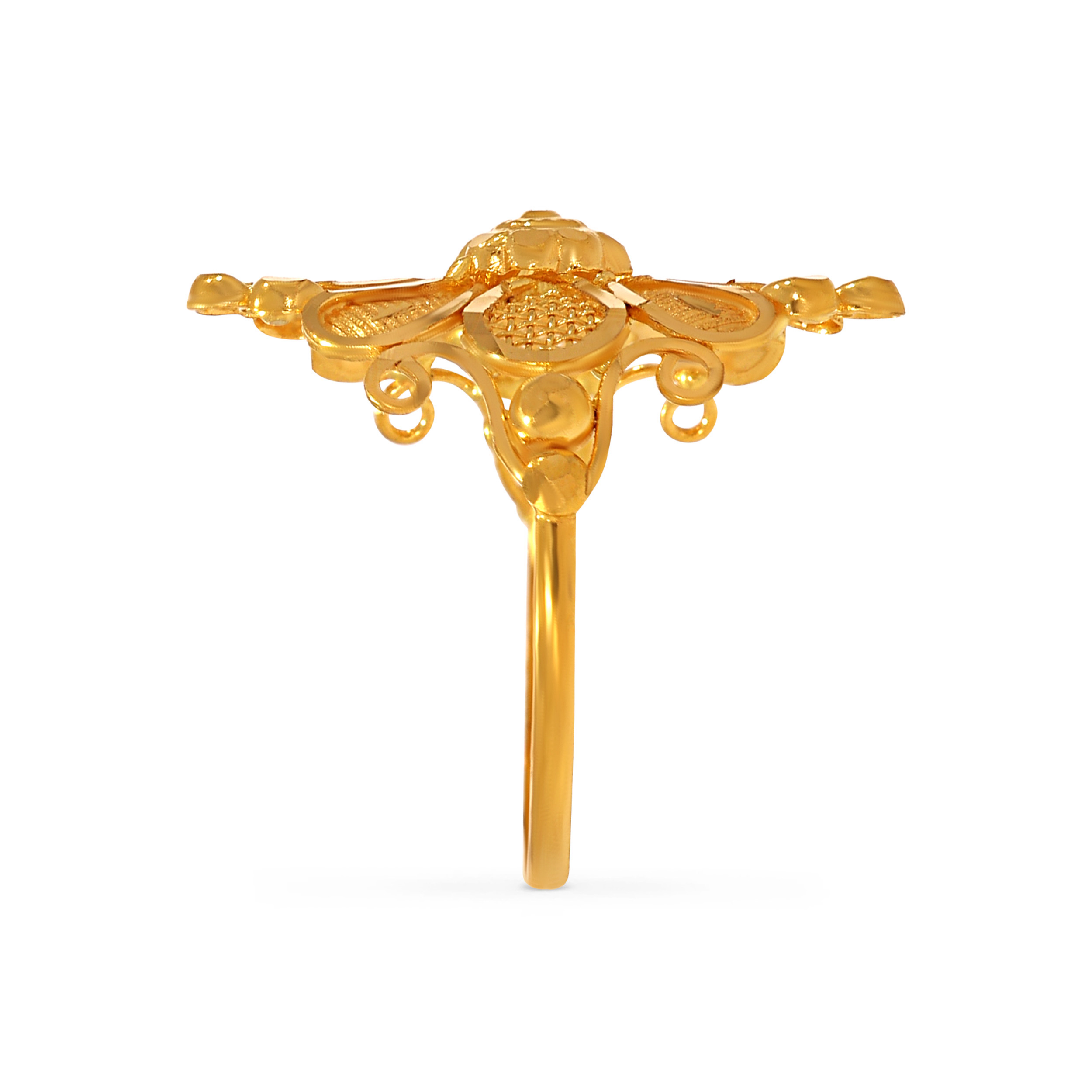 22K Yellow Gold  Ladies Ring  - GLR-D000545294 - Senco Gold and Diamonds