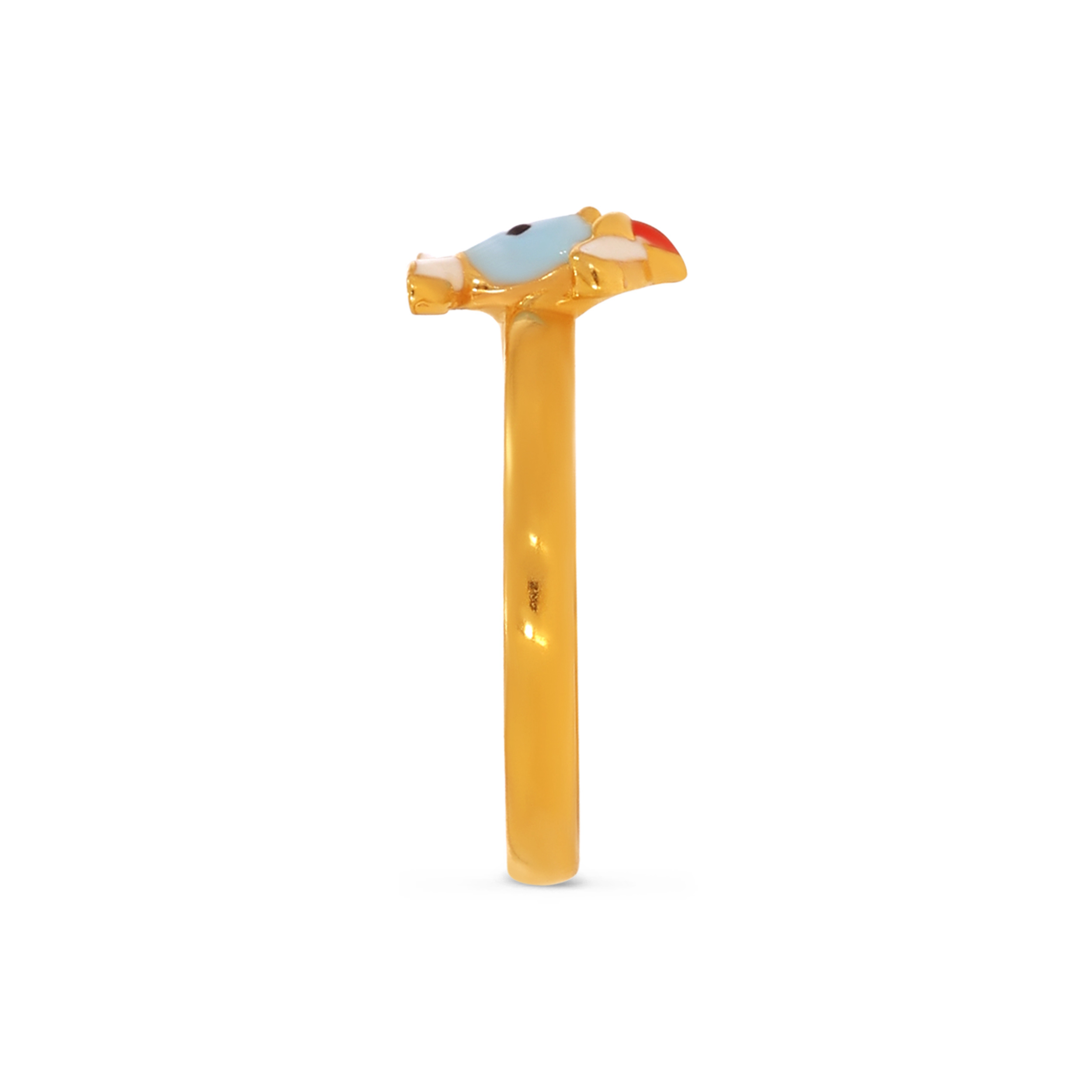 Adorable Puppy Kid's Gold Ring - Senco Gold and Diamonds