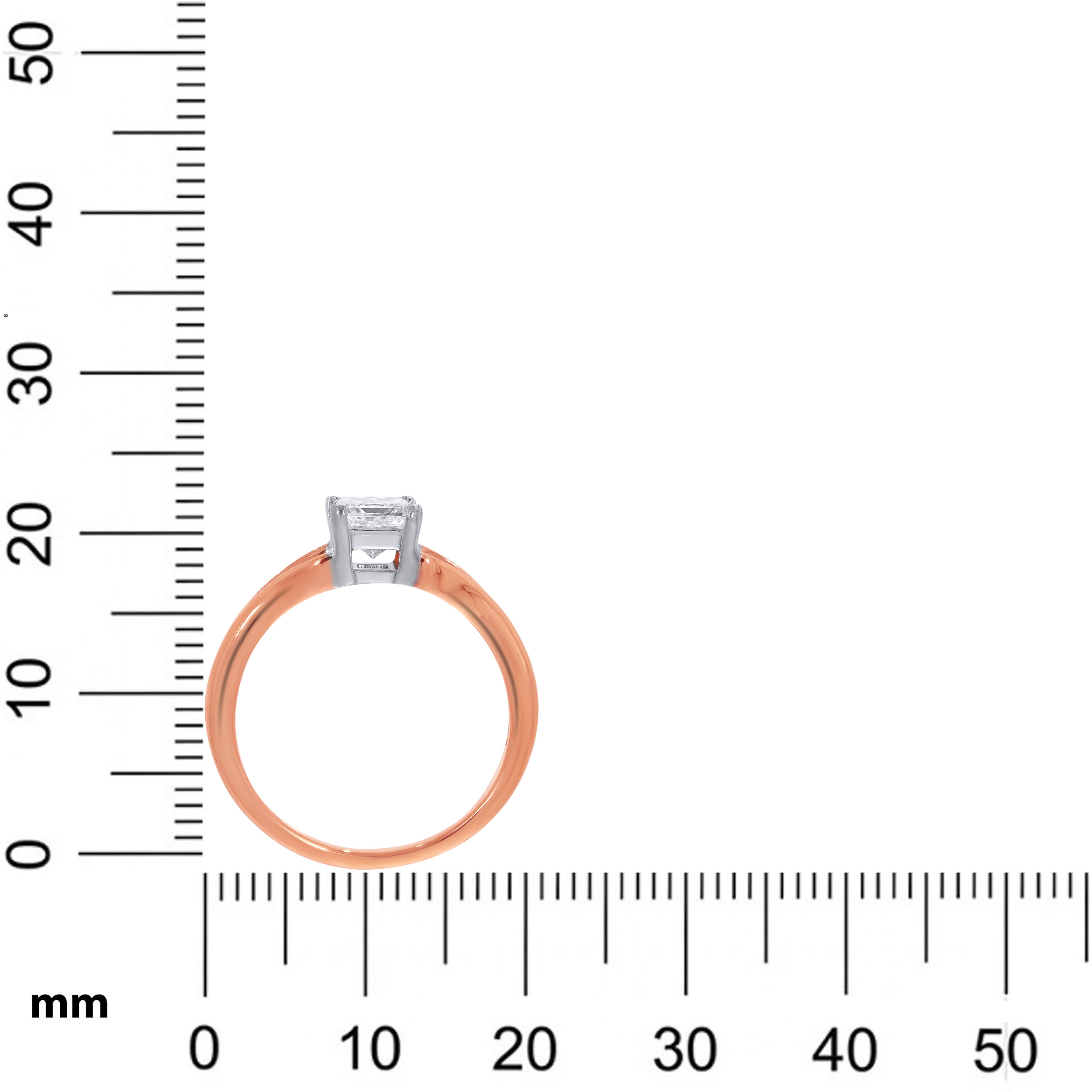 Faceted Fire Diamond Ring - Senco Gold and Diamonds