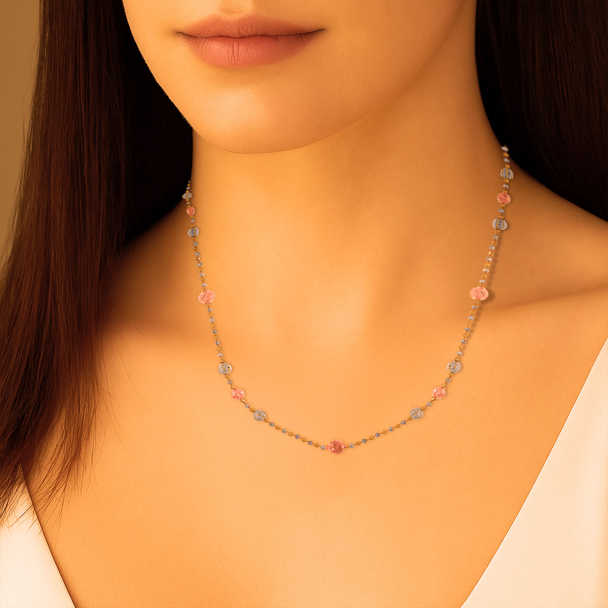 Radiance Blend Gold Chain - Senco Gold and Diamonds
