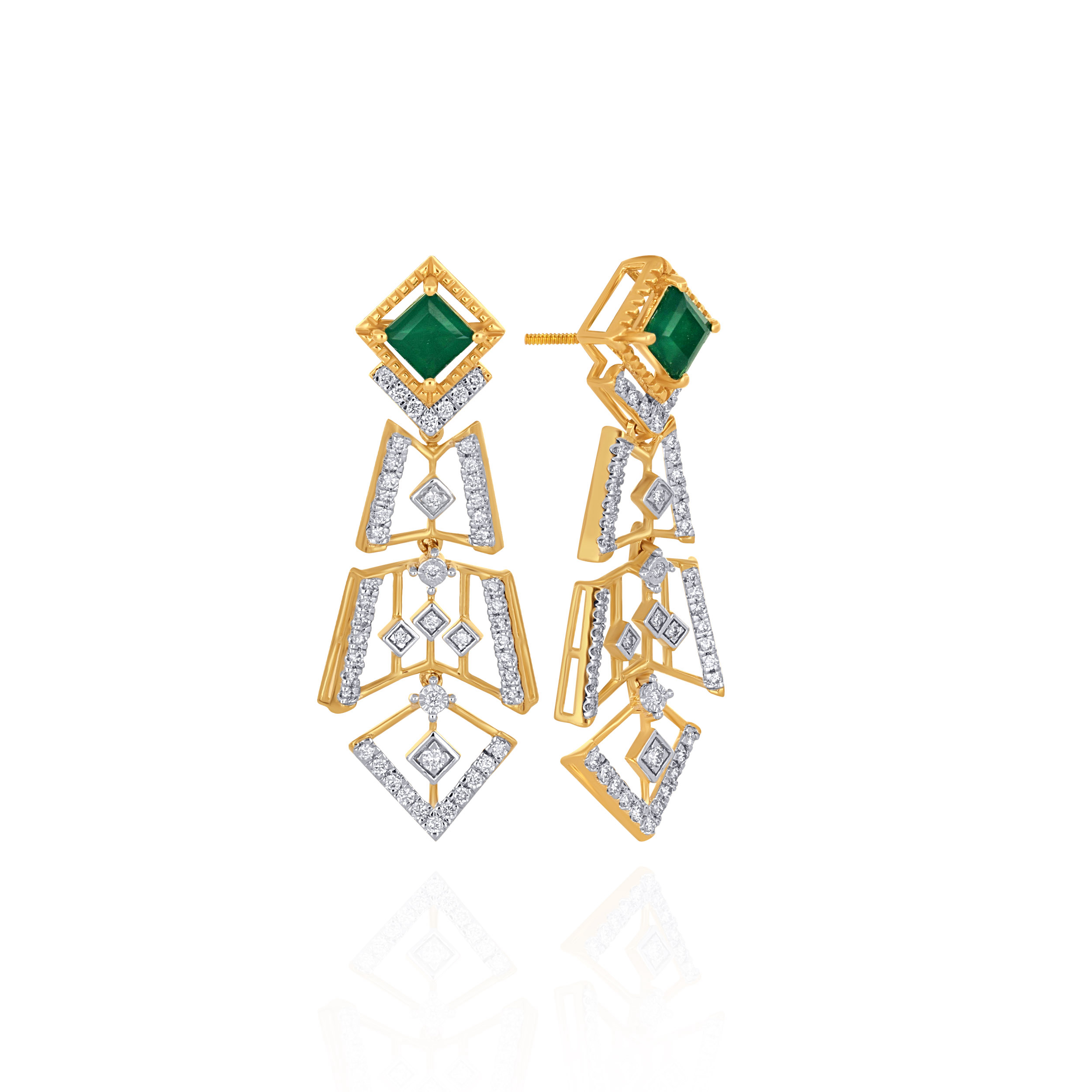 Lustra Finesse Diamond Earrings - Senco Gold and Diamonds