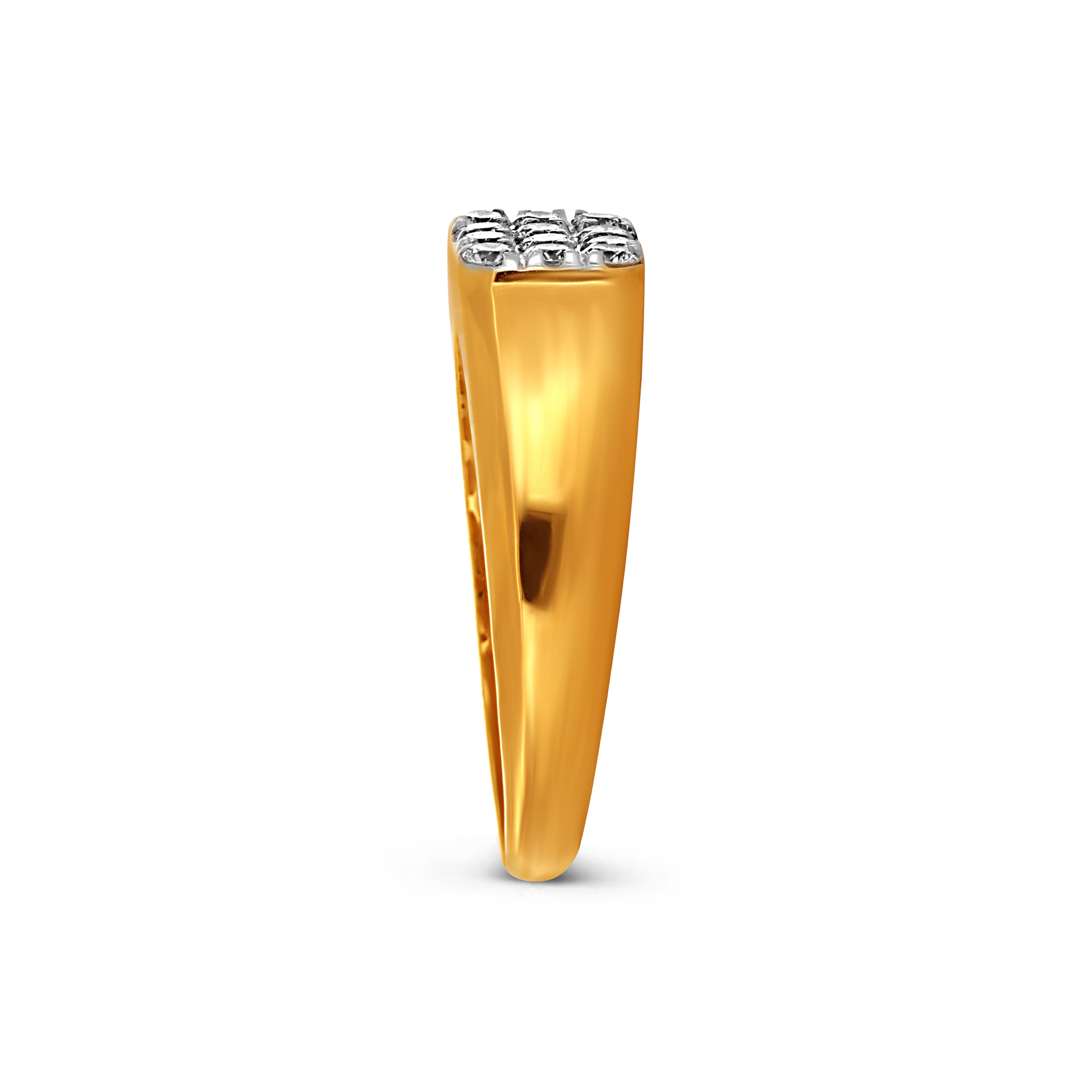 Imperium Grid Men's Diamond Ring - Senco Gold and Diamonds