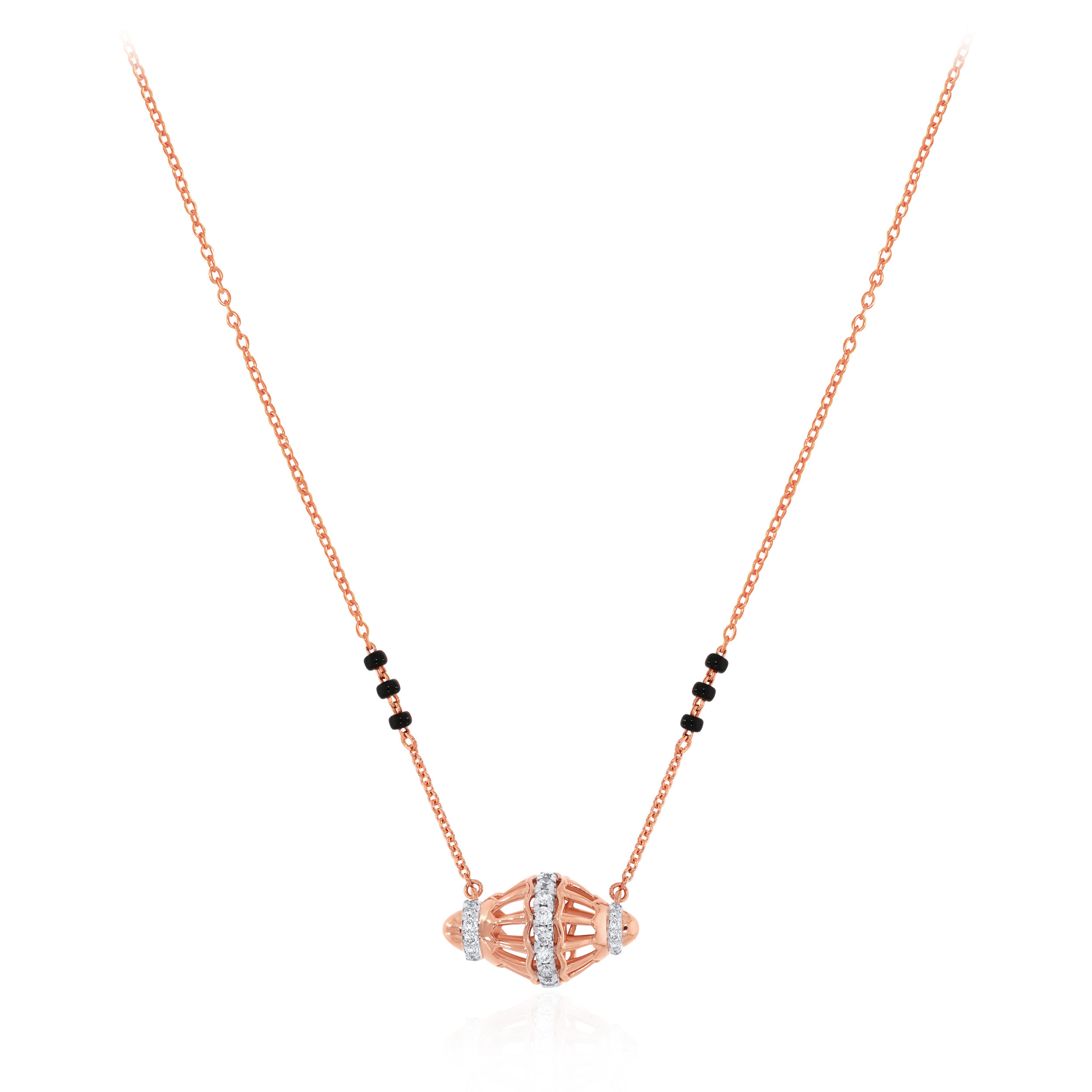 Musical Harmony Diamond Mangalsutra - Senco Gold and Diamonds