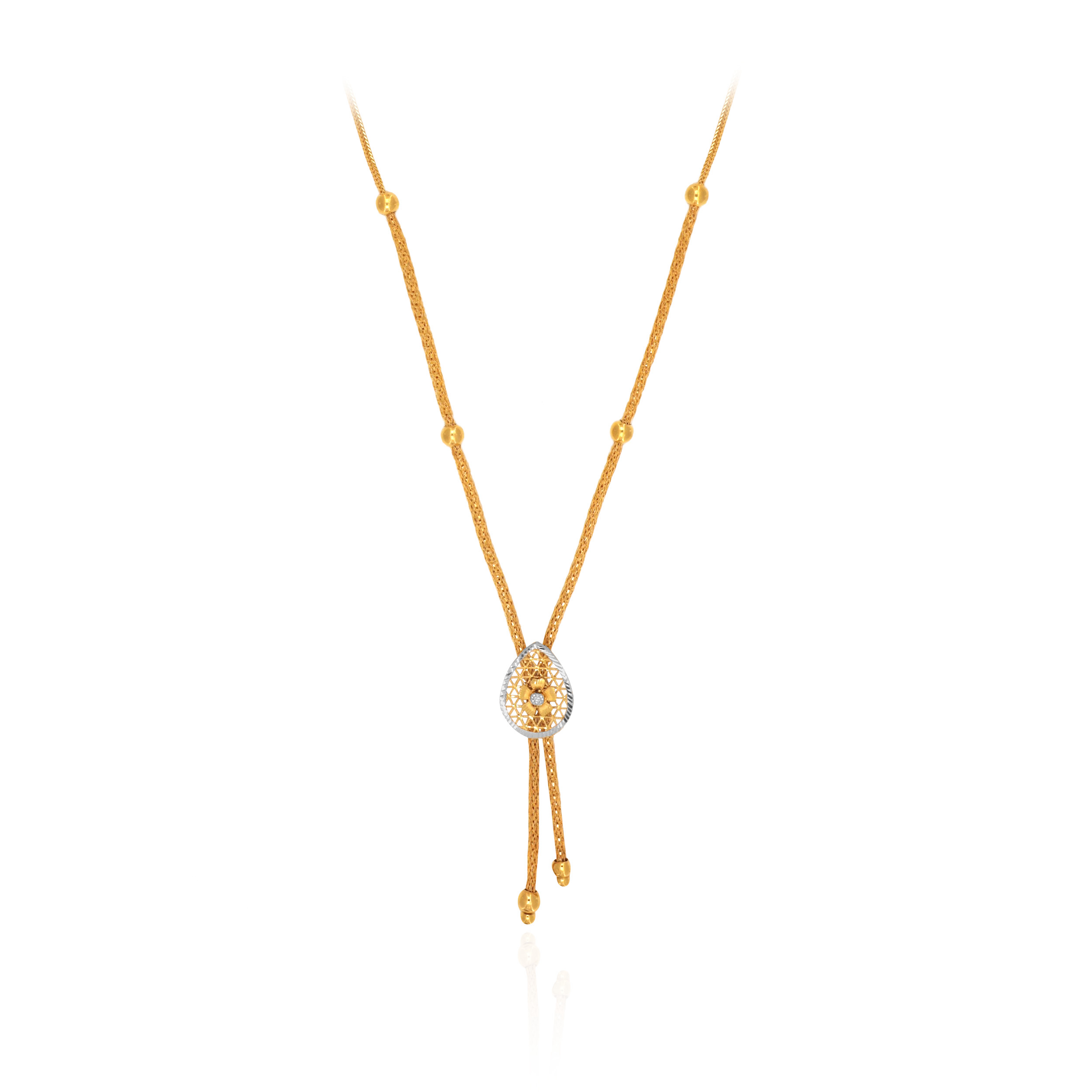 Liora Glow Gold Necklace - Senco Gold and Diamonds