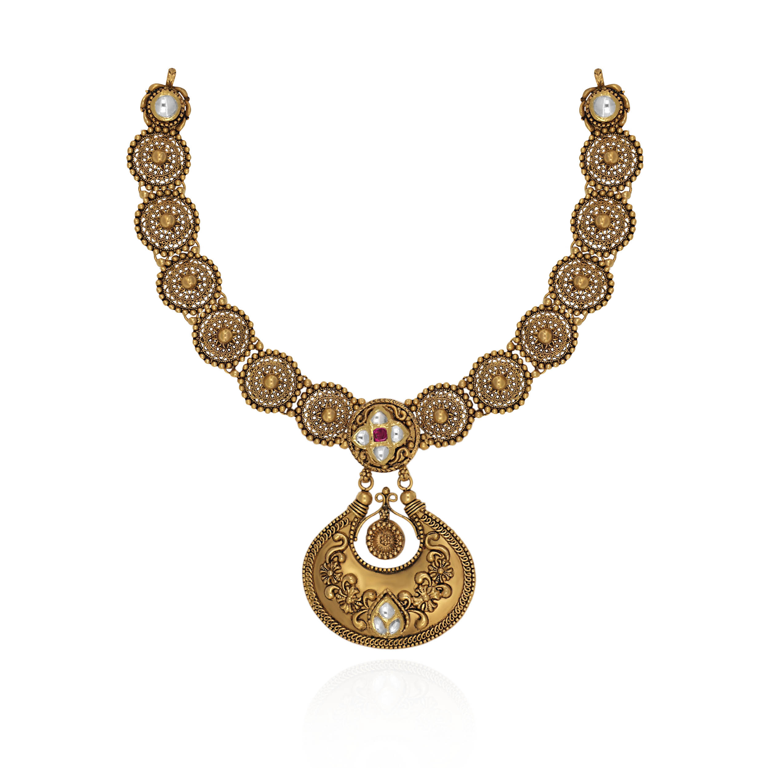 Gilded Heirloom Gold Necklace - Senco Gold and Diamonds