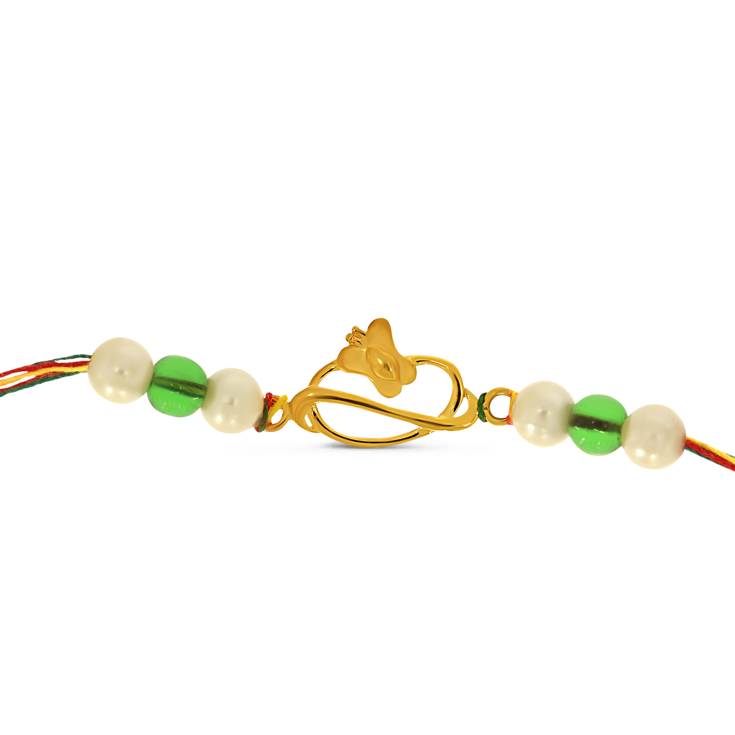 Infinity-Inspired Gold Rakhi - Senco Gold and Diamonds