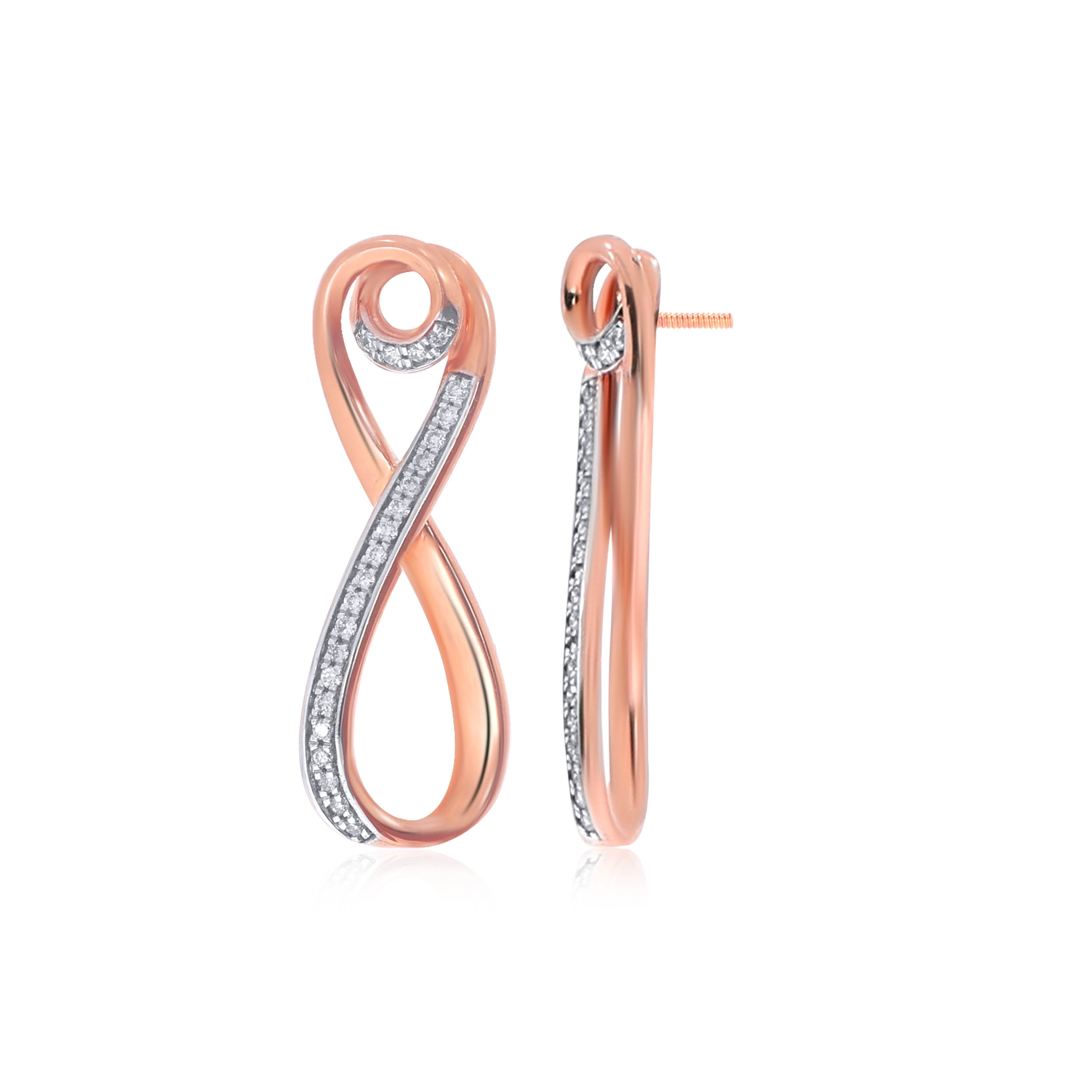 Infinite Allure Diamond Studs - Senco Gold and Diamonds