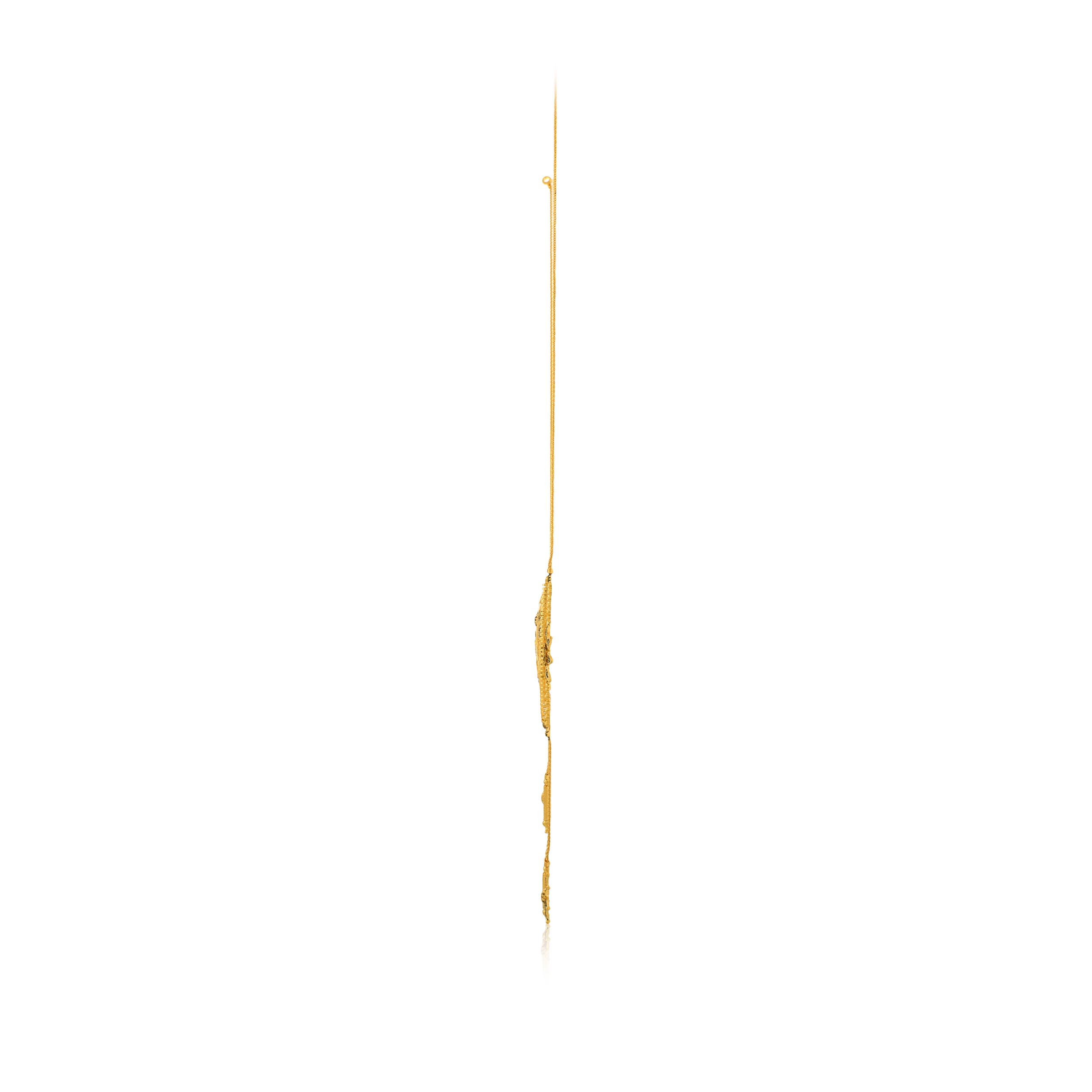 Breezy Appeal Antique Gold Necklace - Senco Gold and Diamonds