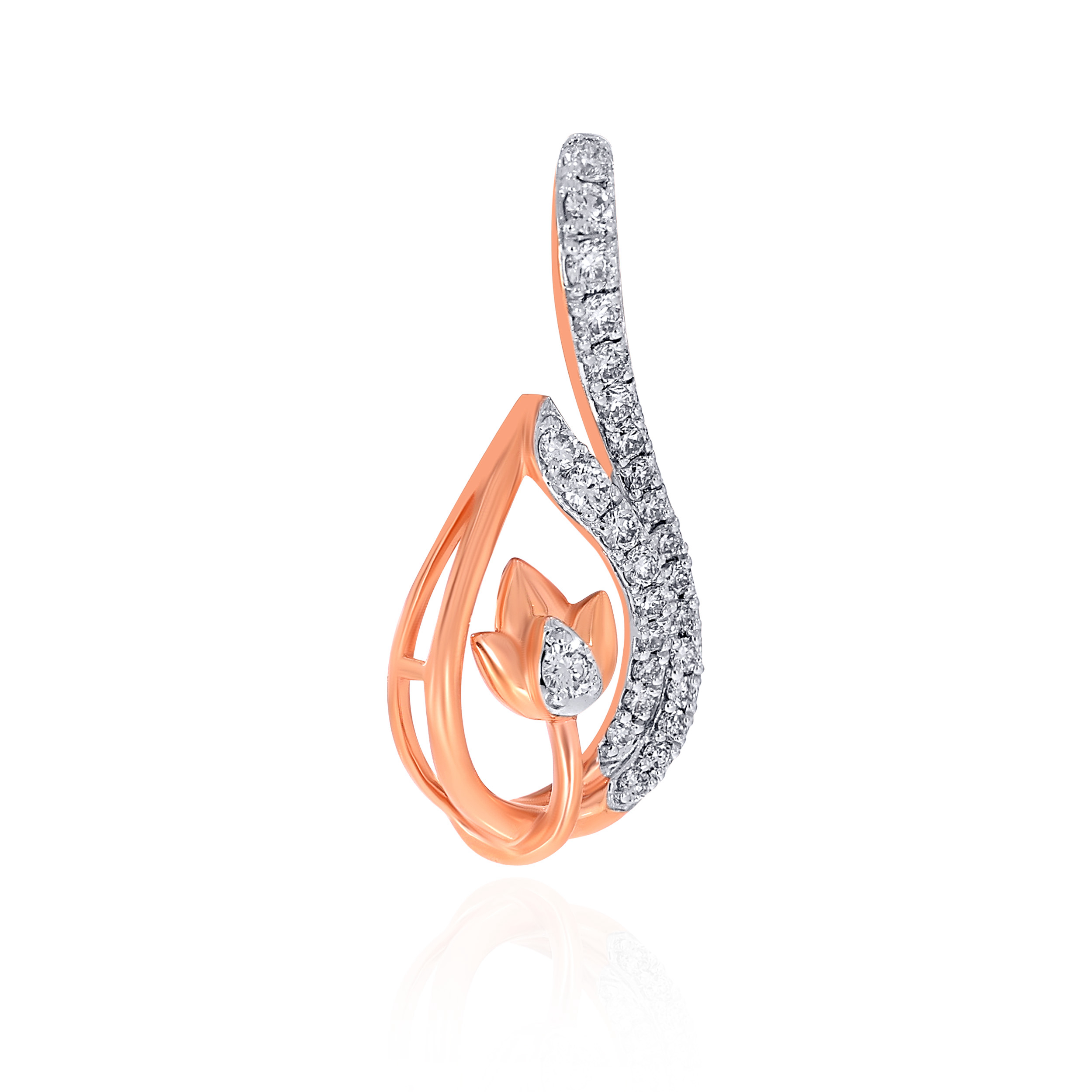 Tranquil Bloom Diamond Pendant - Senco Gold and Diamonds