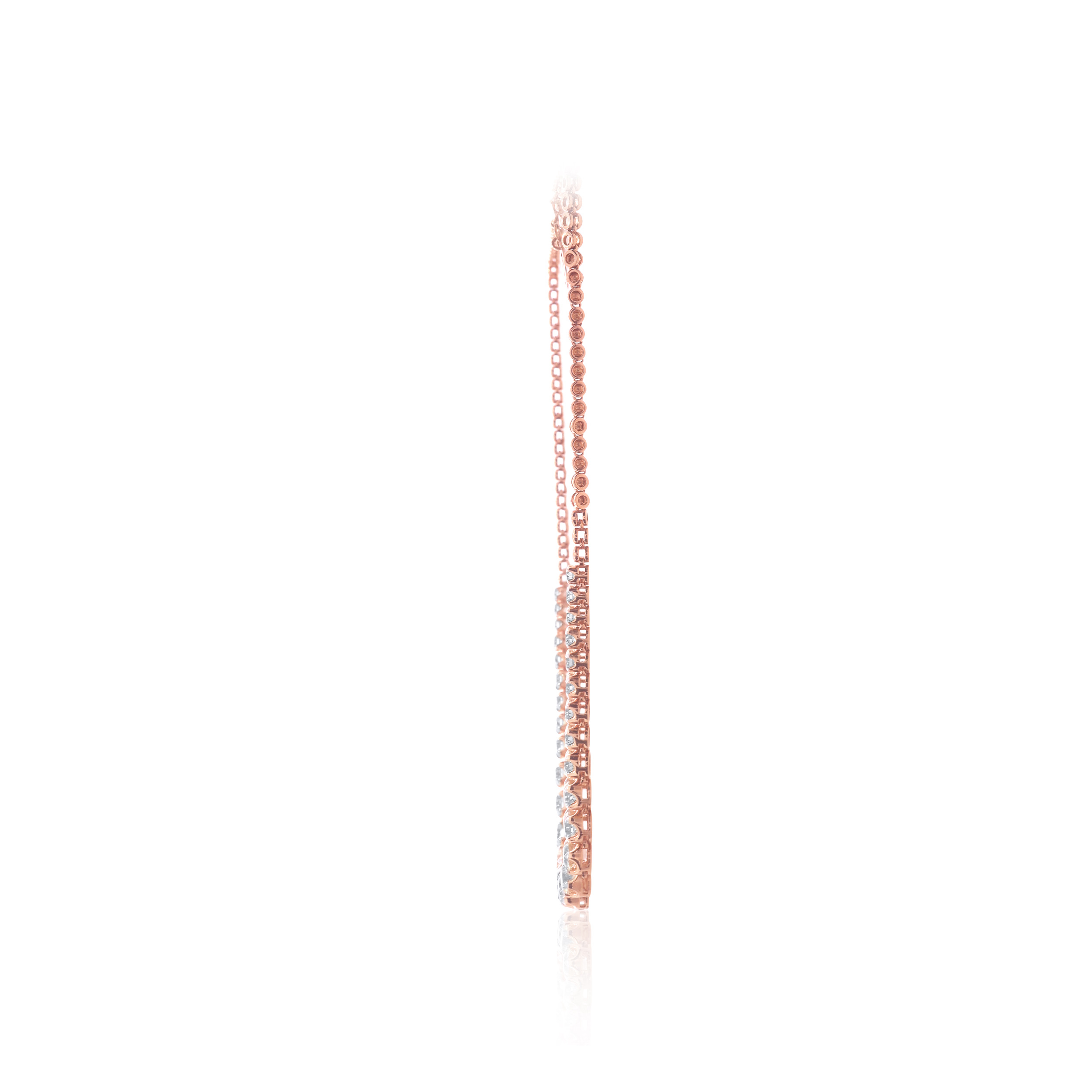 Celestial Gleam Sleek Diamond Necklace - Senco Gold and Diamonds