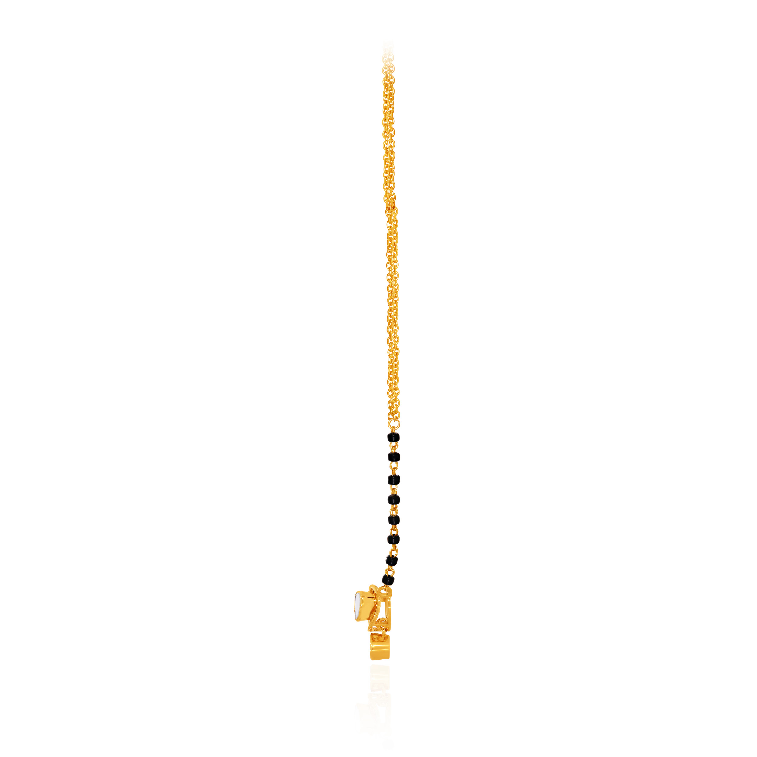 Dual Love Bond Diamond Mangalsutra - Senco Gold and Diamonds