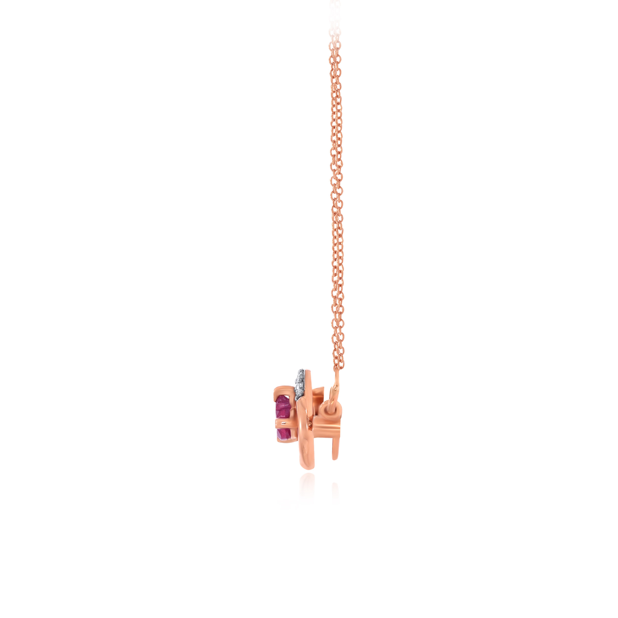 Loveable Heart Diamond Chain Pendant - Senco Gold and Diamonds