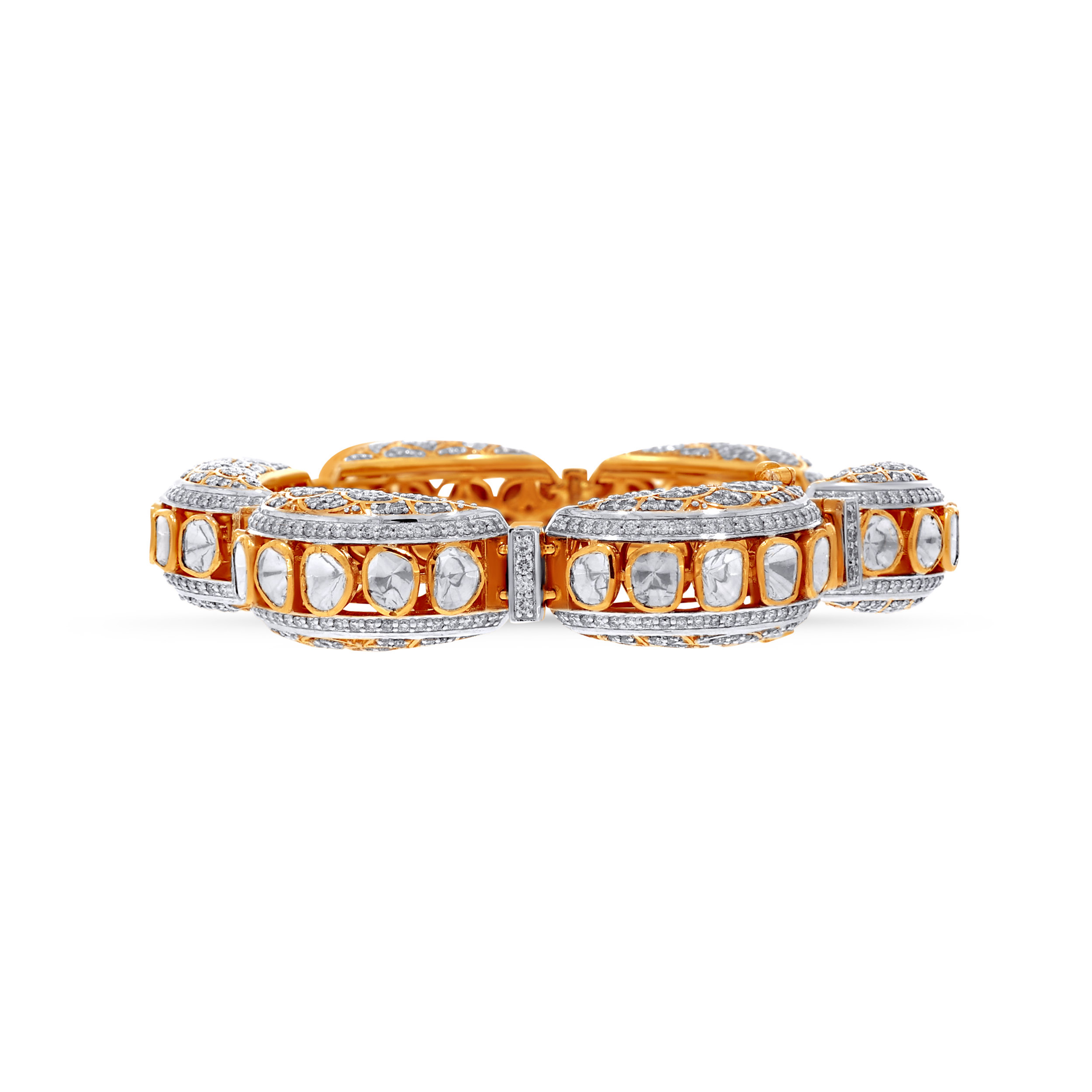 Heritage Brilliance Diamond Bangle - Senco Gold and Diamonds
