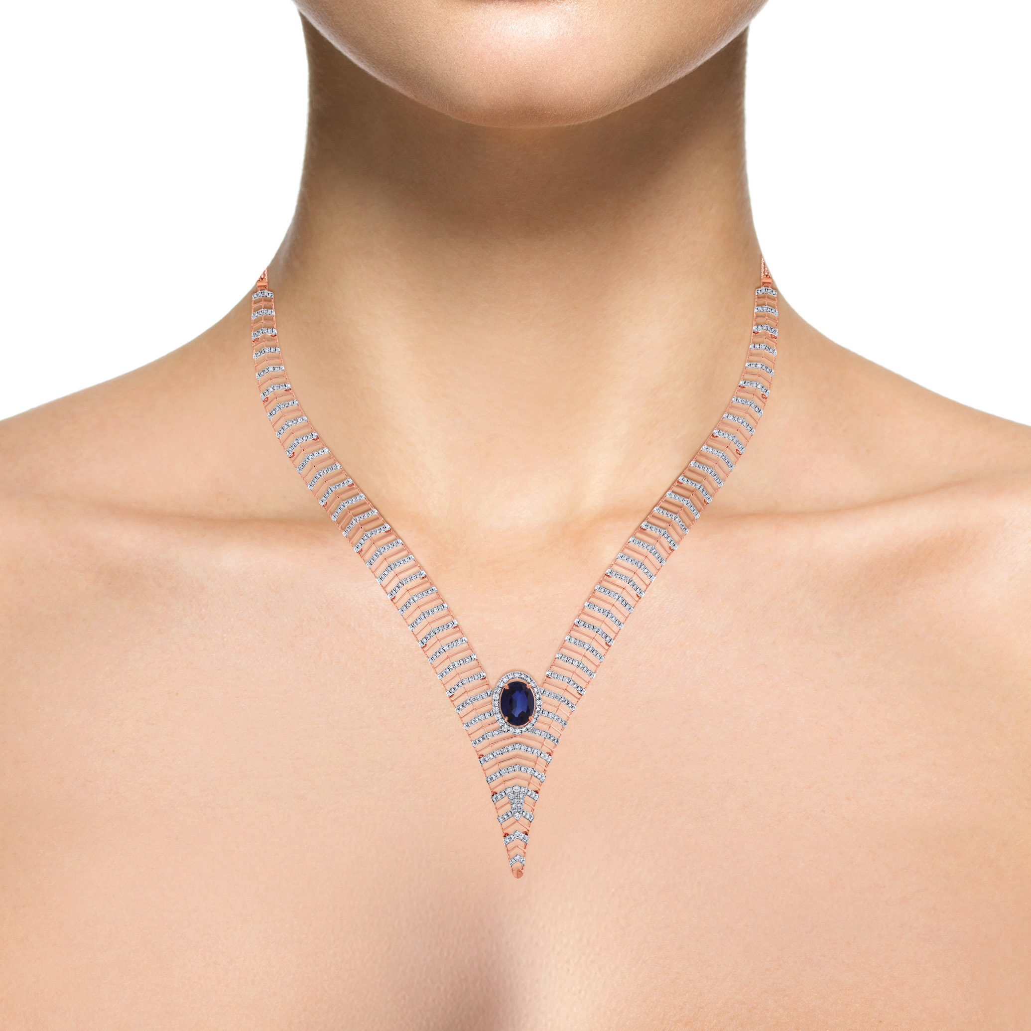 Starlit Allure Diamond Necklace - Senco Gold and Diamonds
