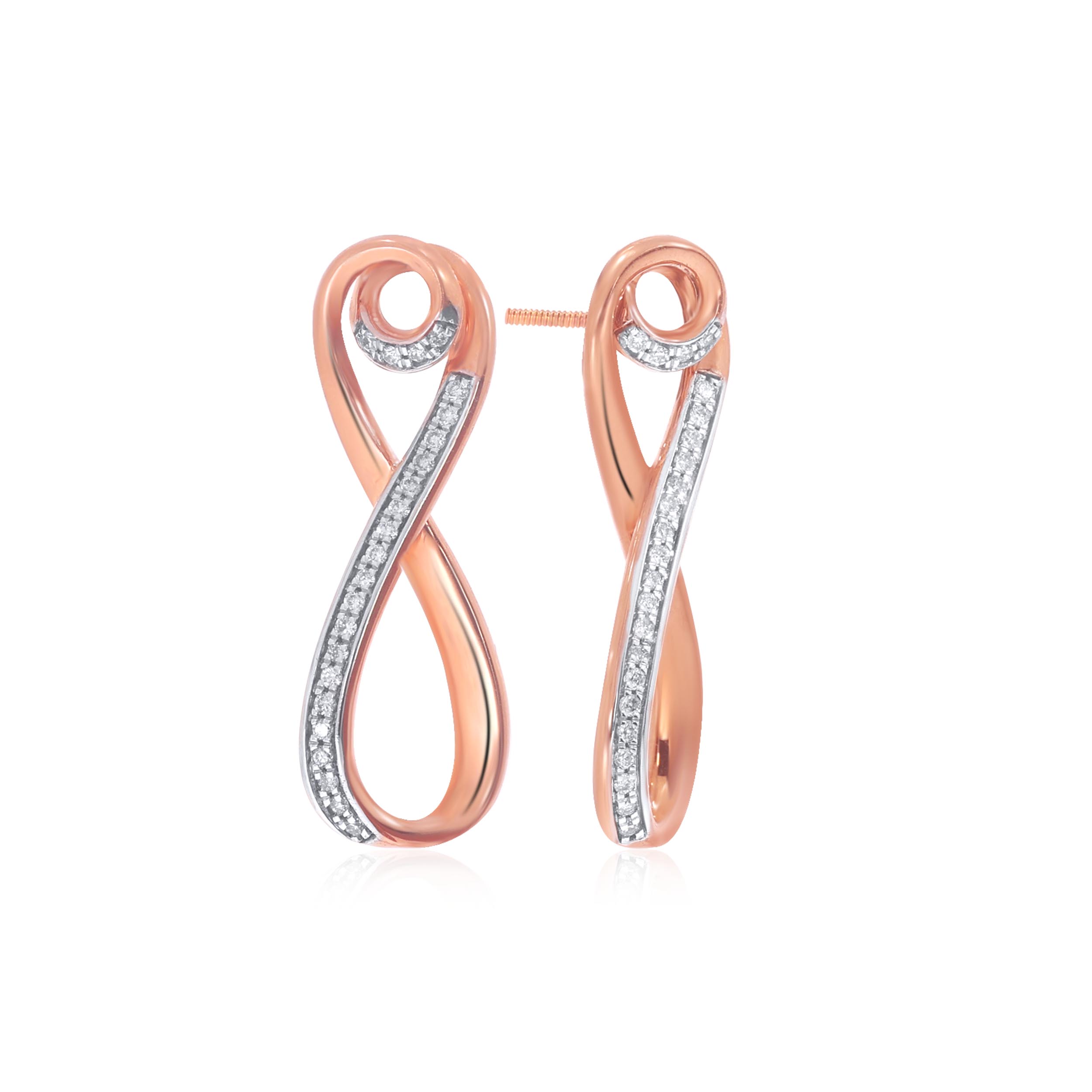 Infinite Allure Diamond Studs - Senco Gold and Diamonds