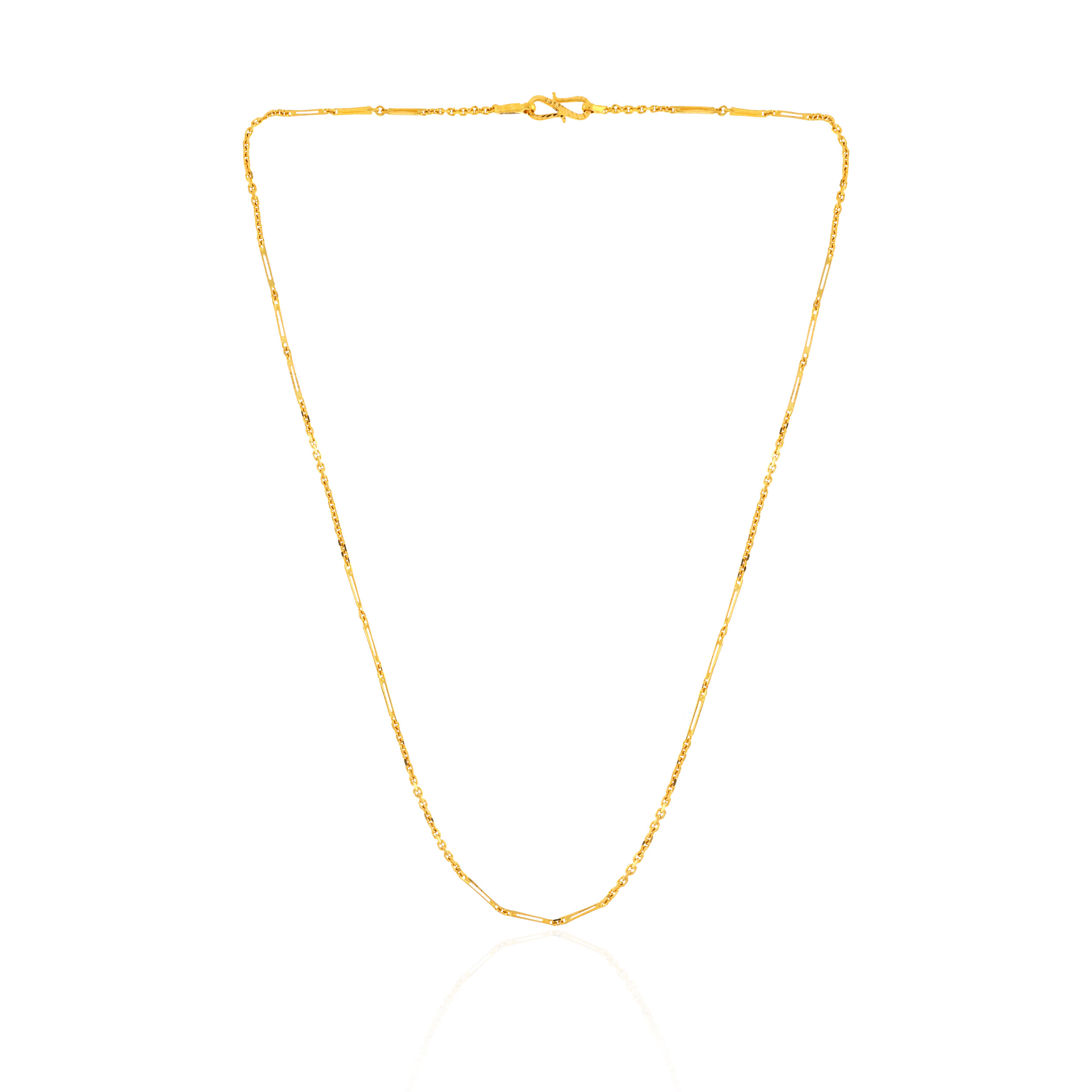 22K Yellow Gold Mens Chain-GC-D000557836 - Senco Gold and Diamonds