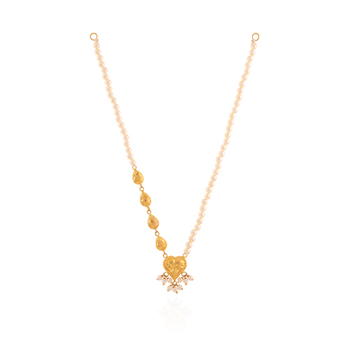 Pearl Trail Gold Necklace - Senco Gold and Diamonds