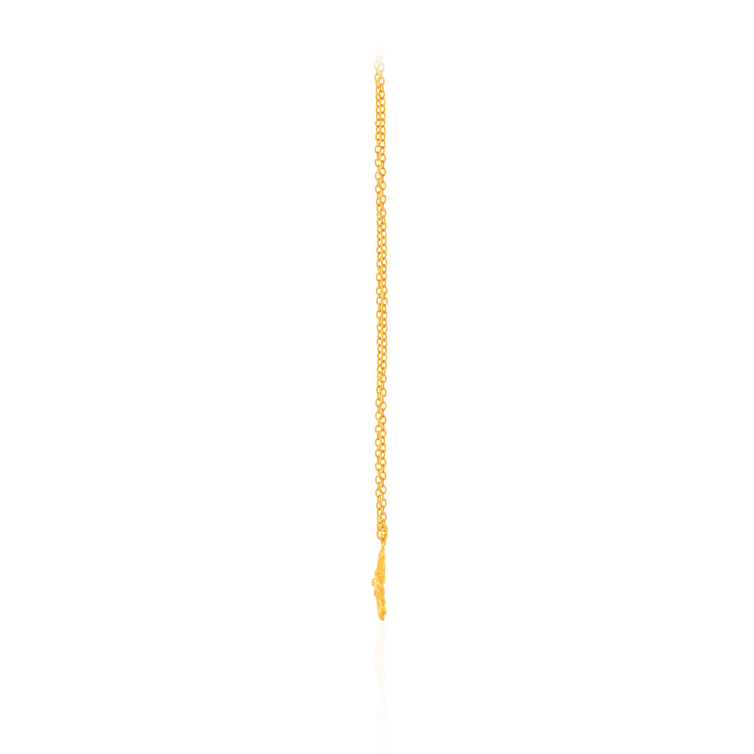 22K Yellow Gold Chain Pendant-GPN-D000777020 - Senco Gold and Diamonds