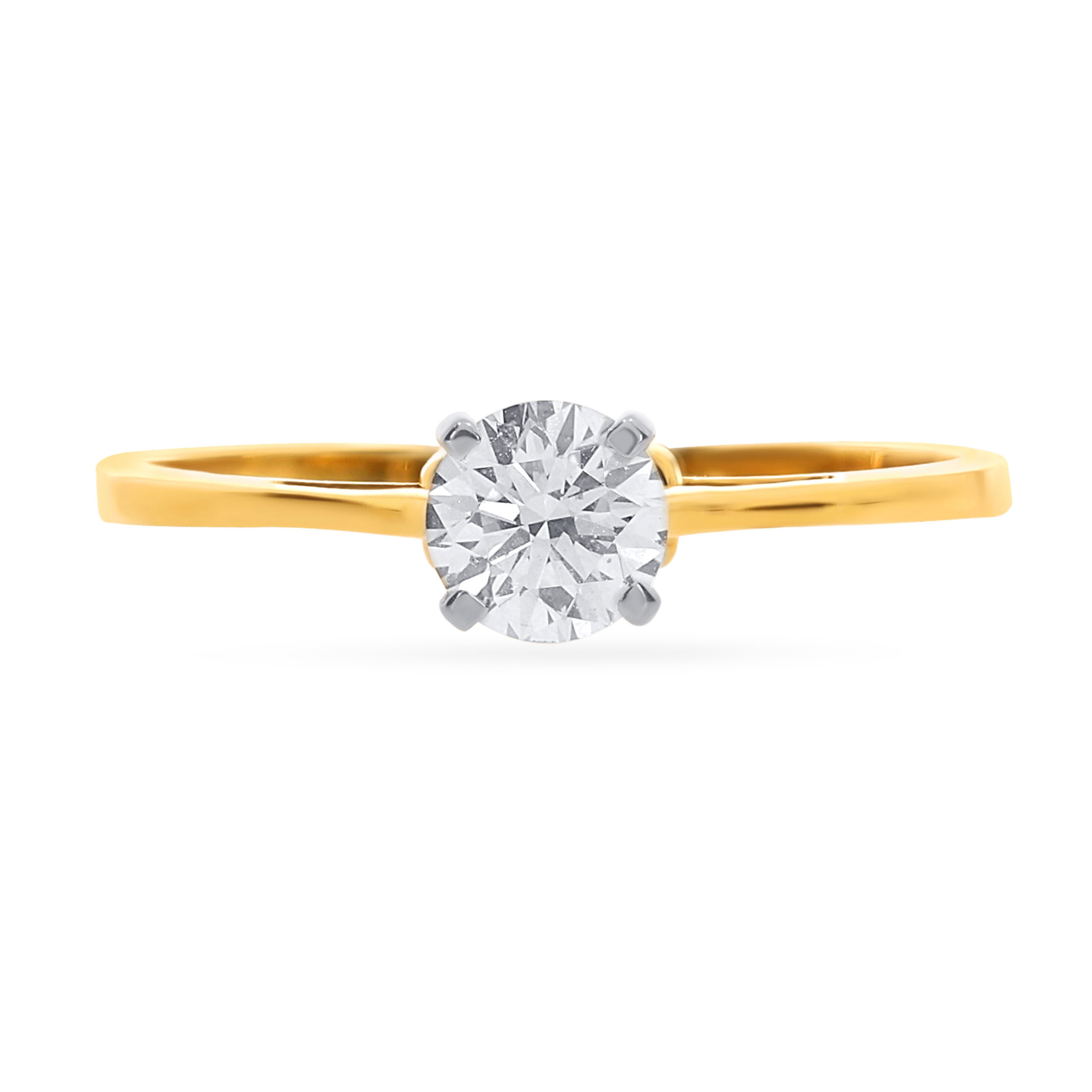 Lofty Shine Solitaire Ring  - Senco Gold and Diamonds