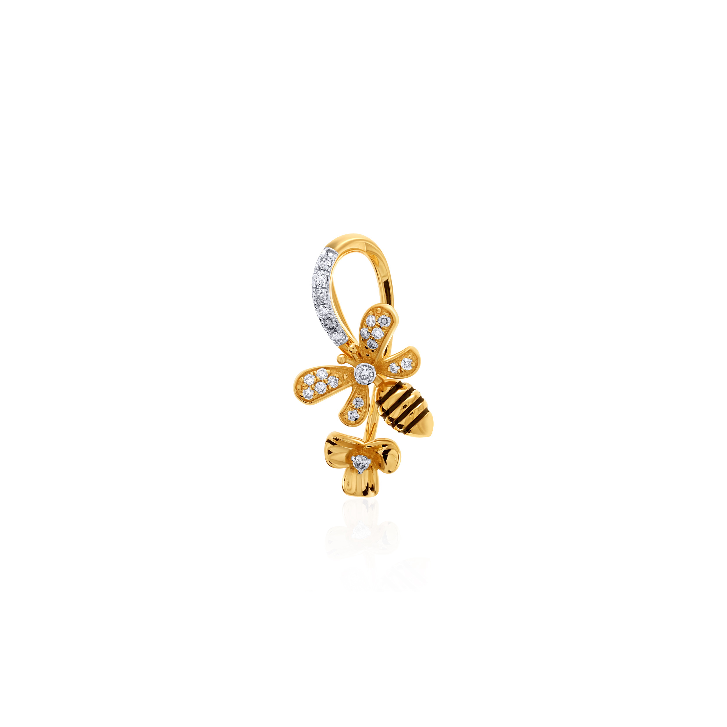 Honey Charm Diamond Pendant - Senco Gold and Diamonds