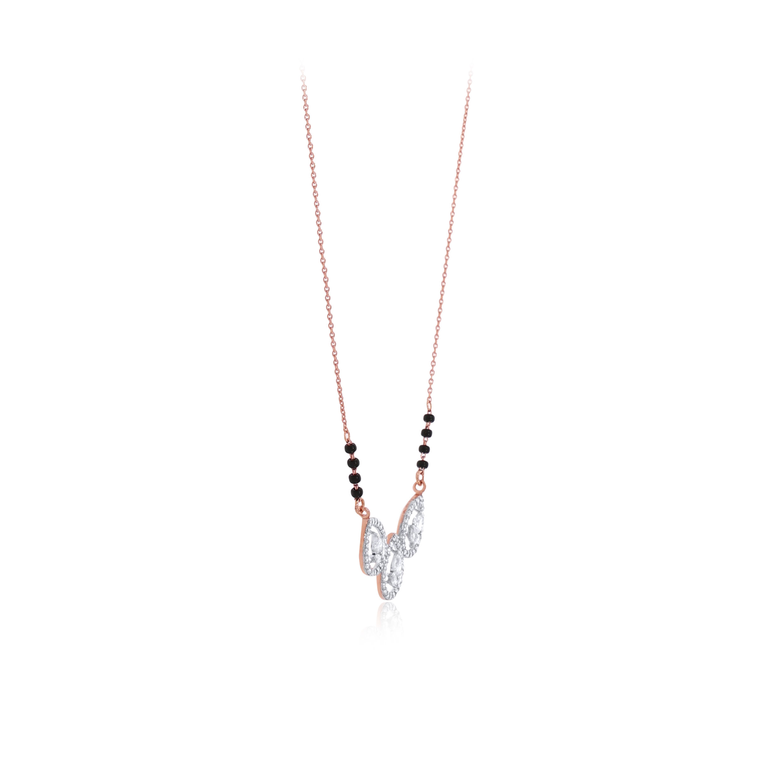 Harmonious Droplets Diamond Mangalsutra - Senco Gold and Diamonds