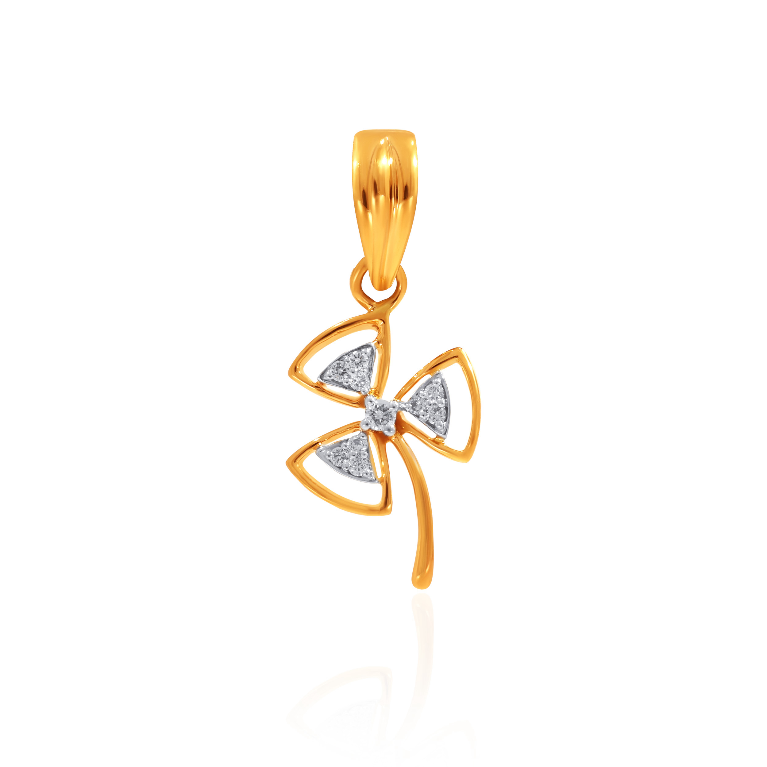 Daisy Dance Diamond Pendant - Senco Gold and Diamonds