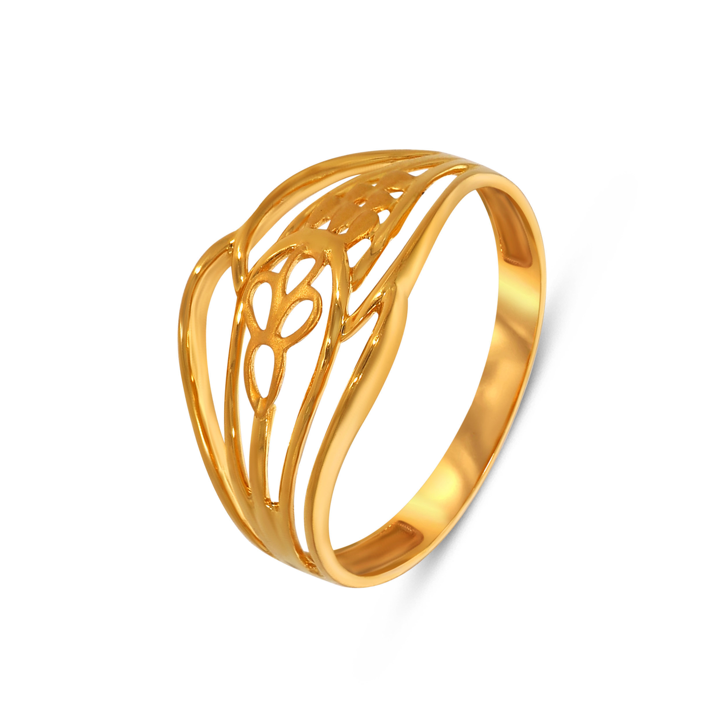Organic Swirl Gold Ring - Senco Gold and Diamonds