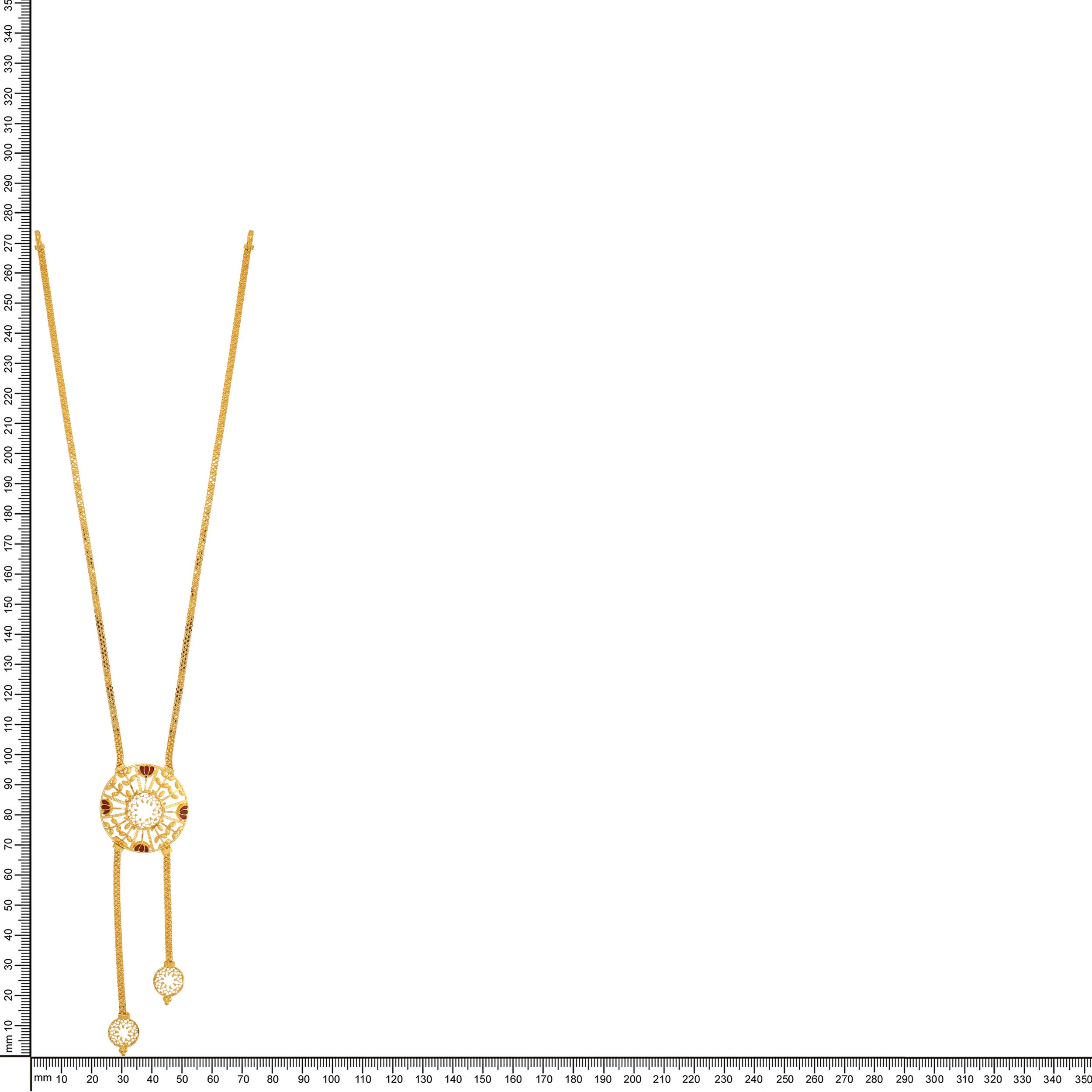 Floral Wreath Gold Necklace - Senco Gold and Diamonds