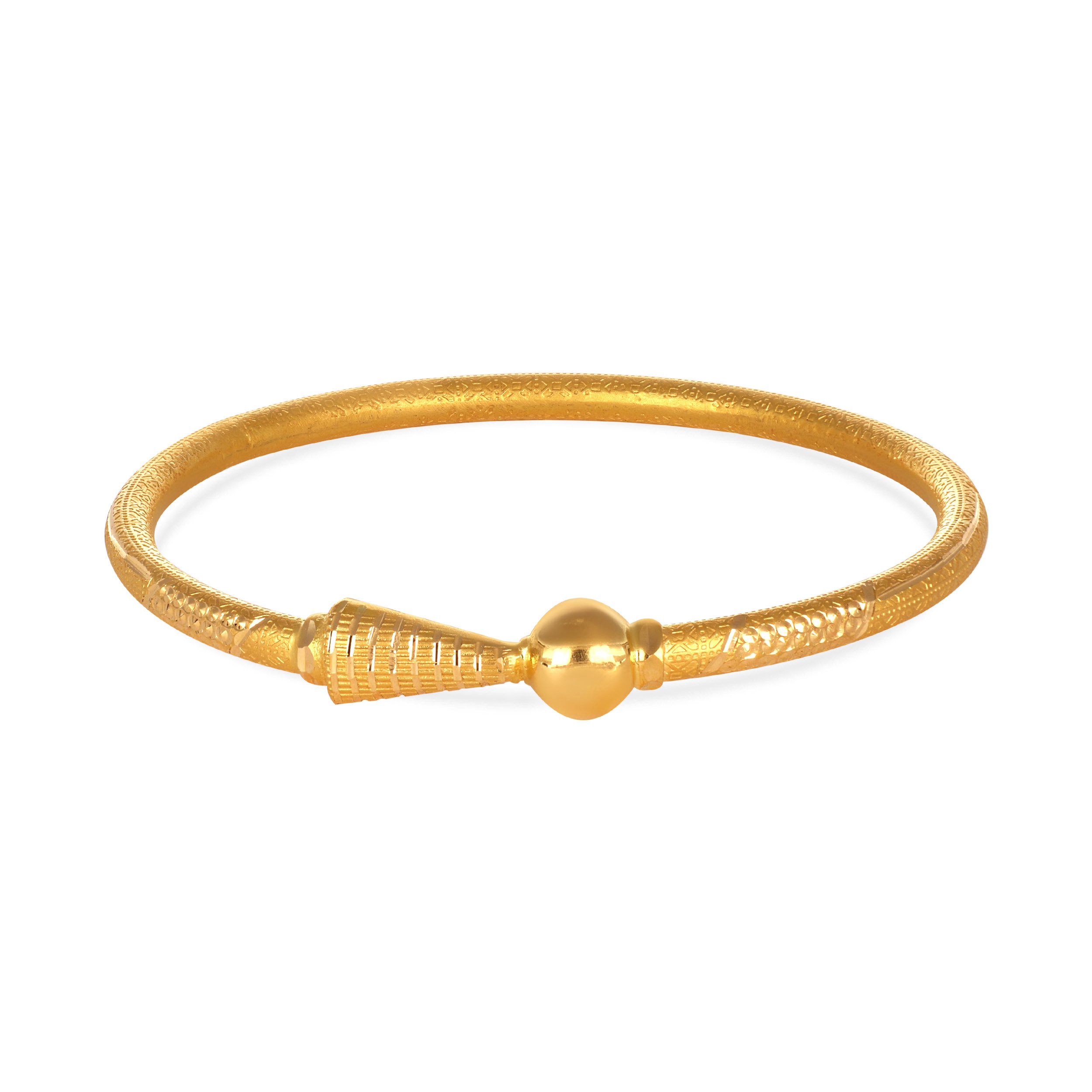 Radiant Legacy Gold Bangle - Senco Gold and Diamonds