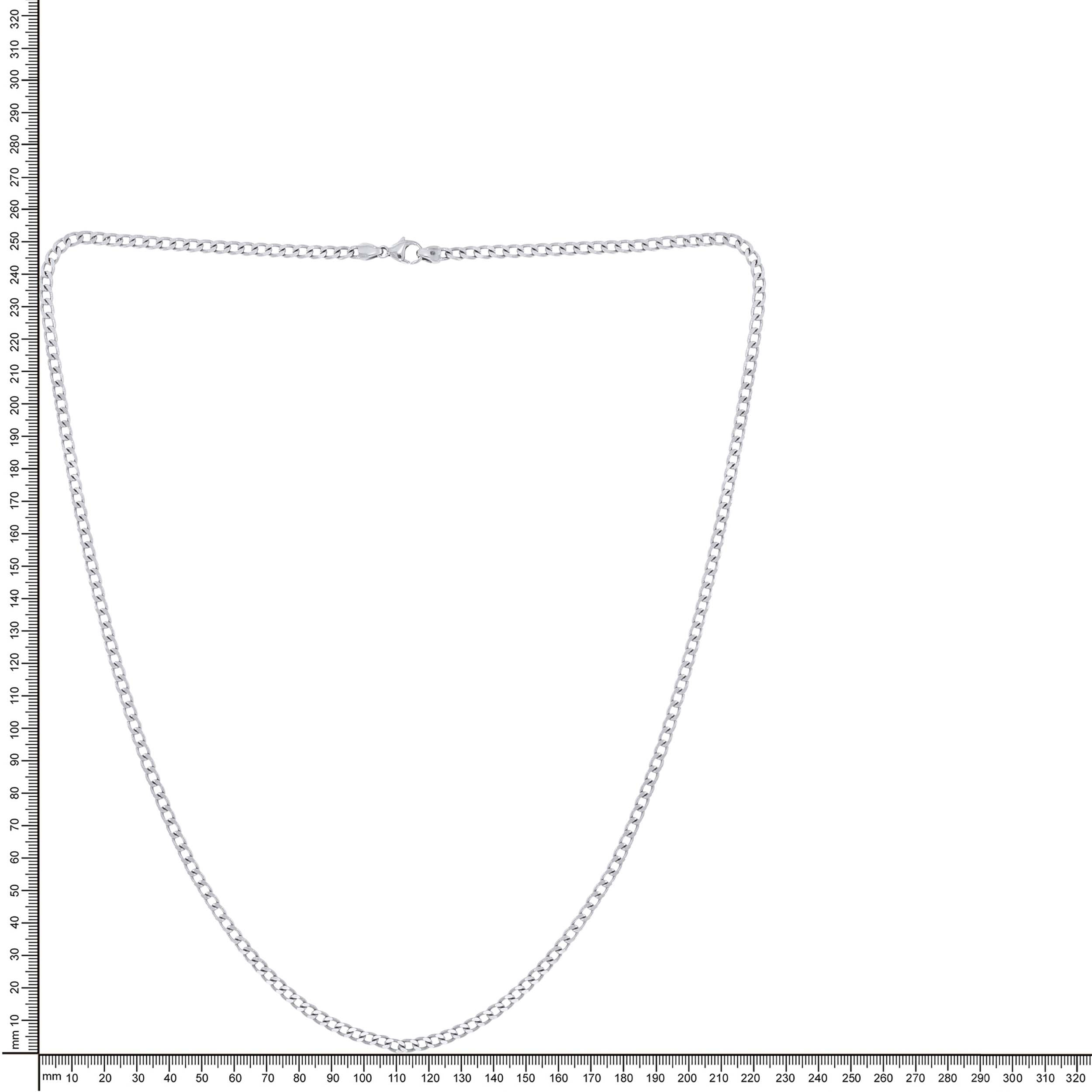 Groovy Shine Men Platinum Chain - Senco Gold and Diamonds