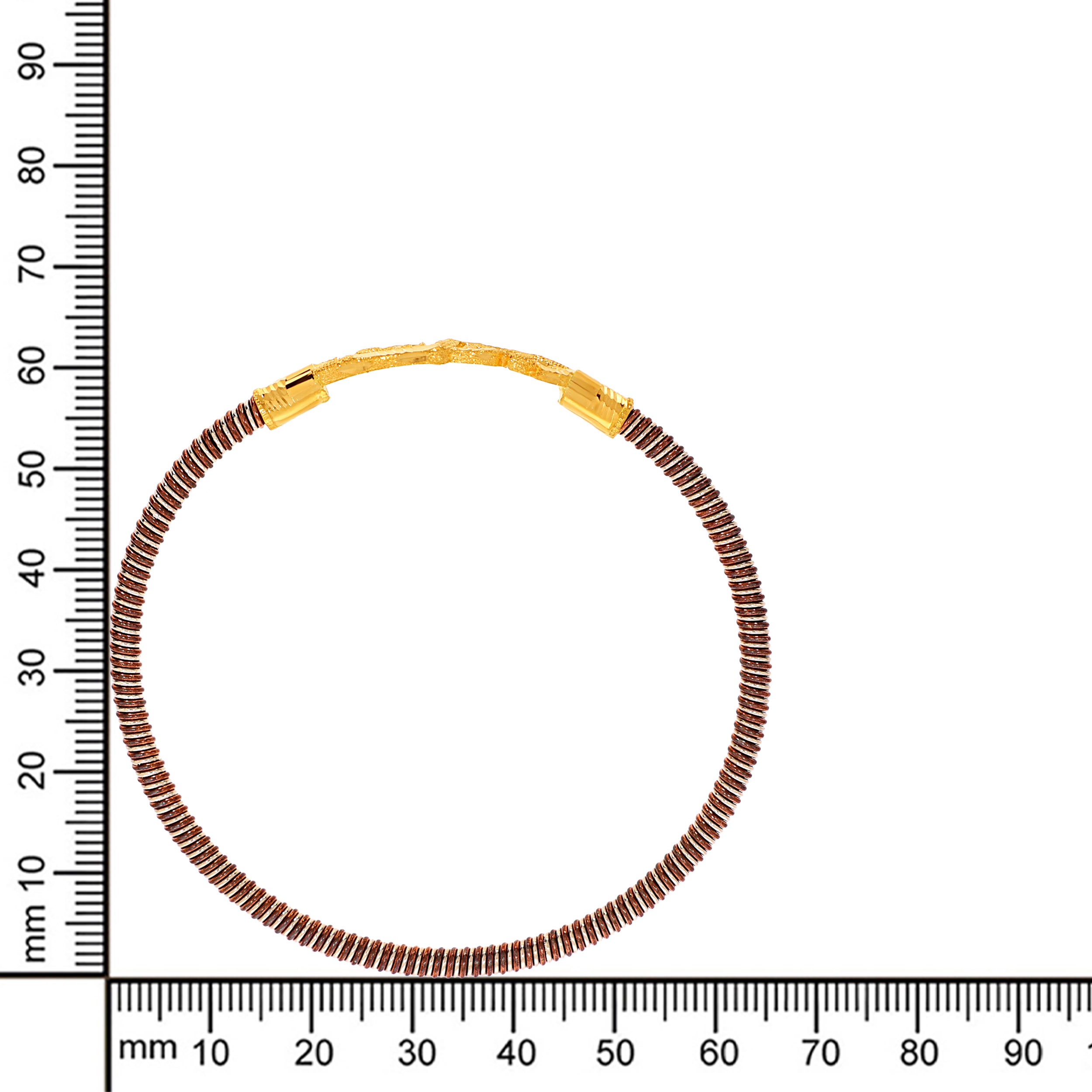 Trinity Elegance Gold Noa Bangle - Senco Gold and Diamonds