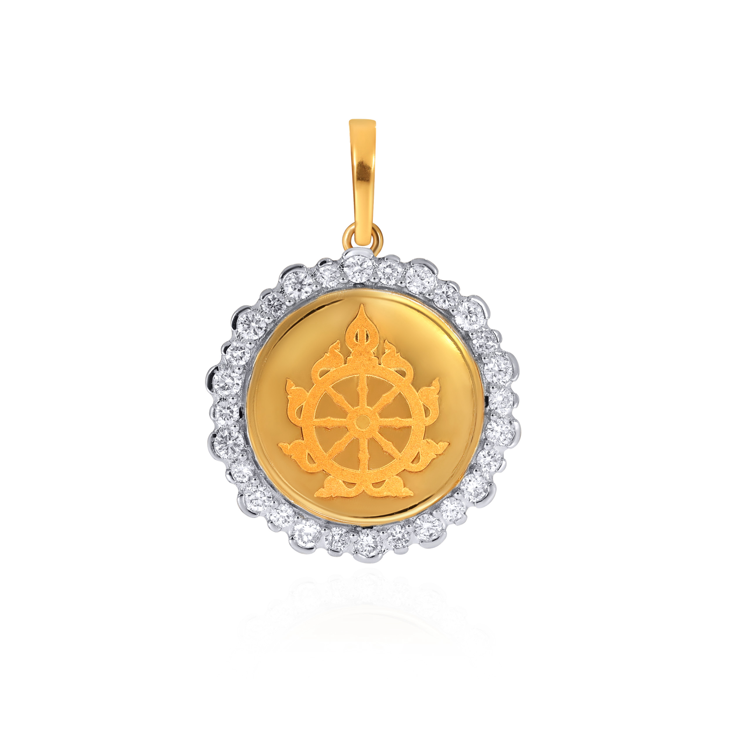 Temple Chakra Diamond Pendant - Senco Gold and Diamonds