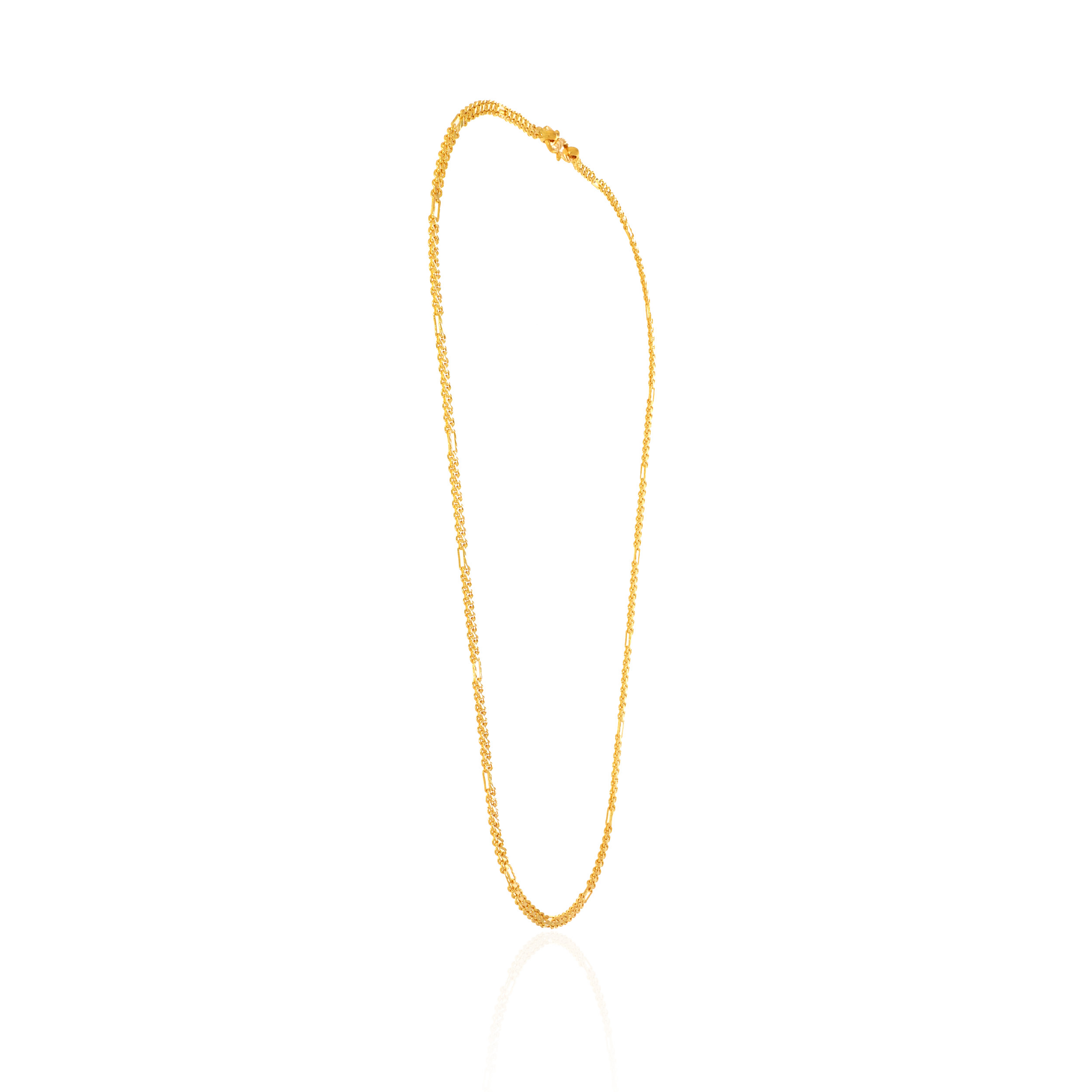 22K Yellow Gold Unisex Chain-GC-D000557857 - Senco Gold and Diamonds