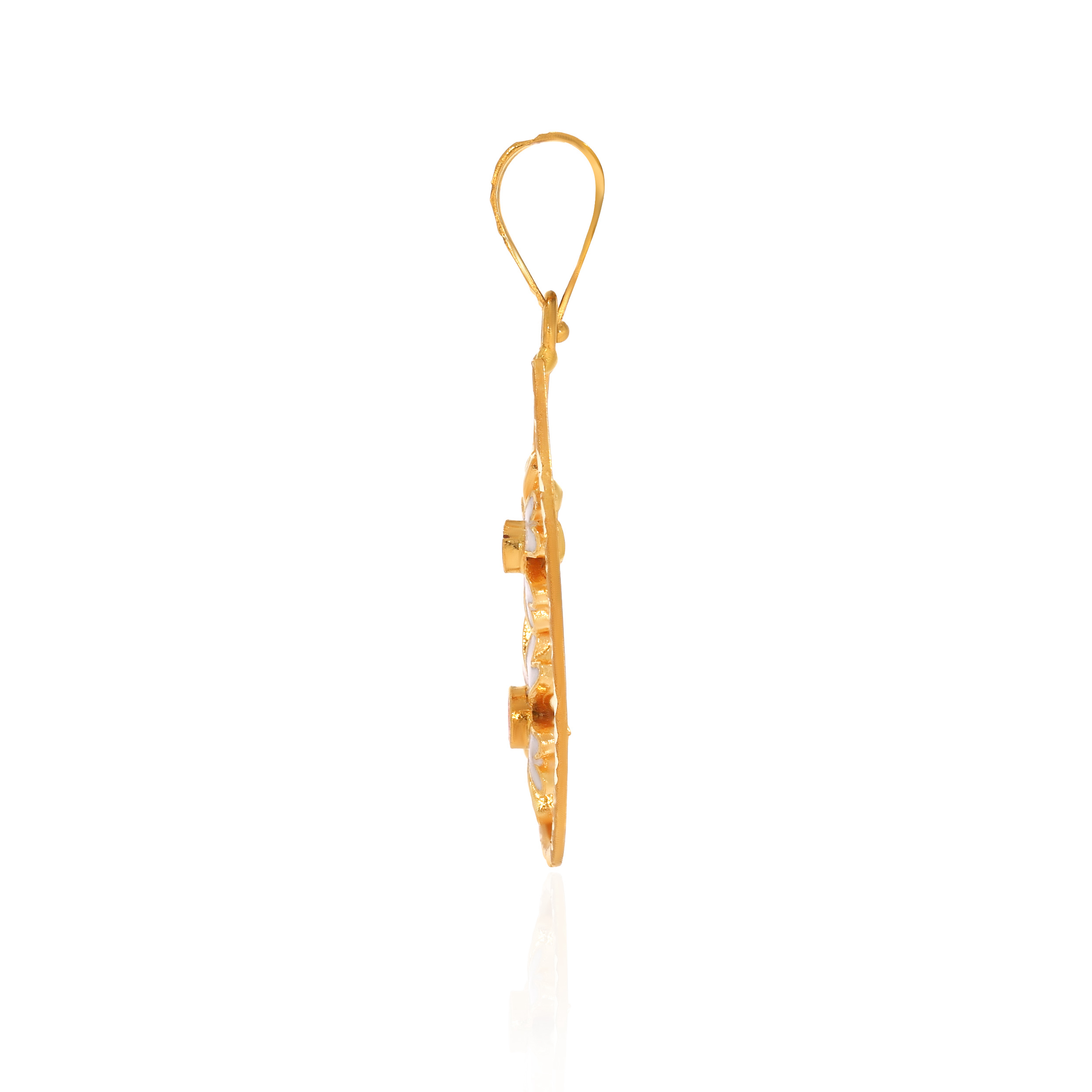 22K Yellow Gold Pendant-GPN-D000782708 - Senco Gold and Diamonds